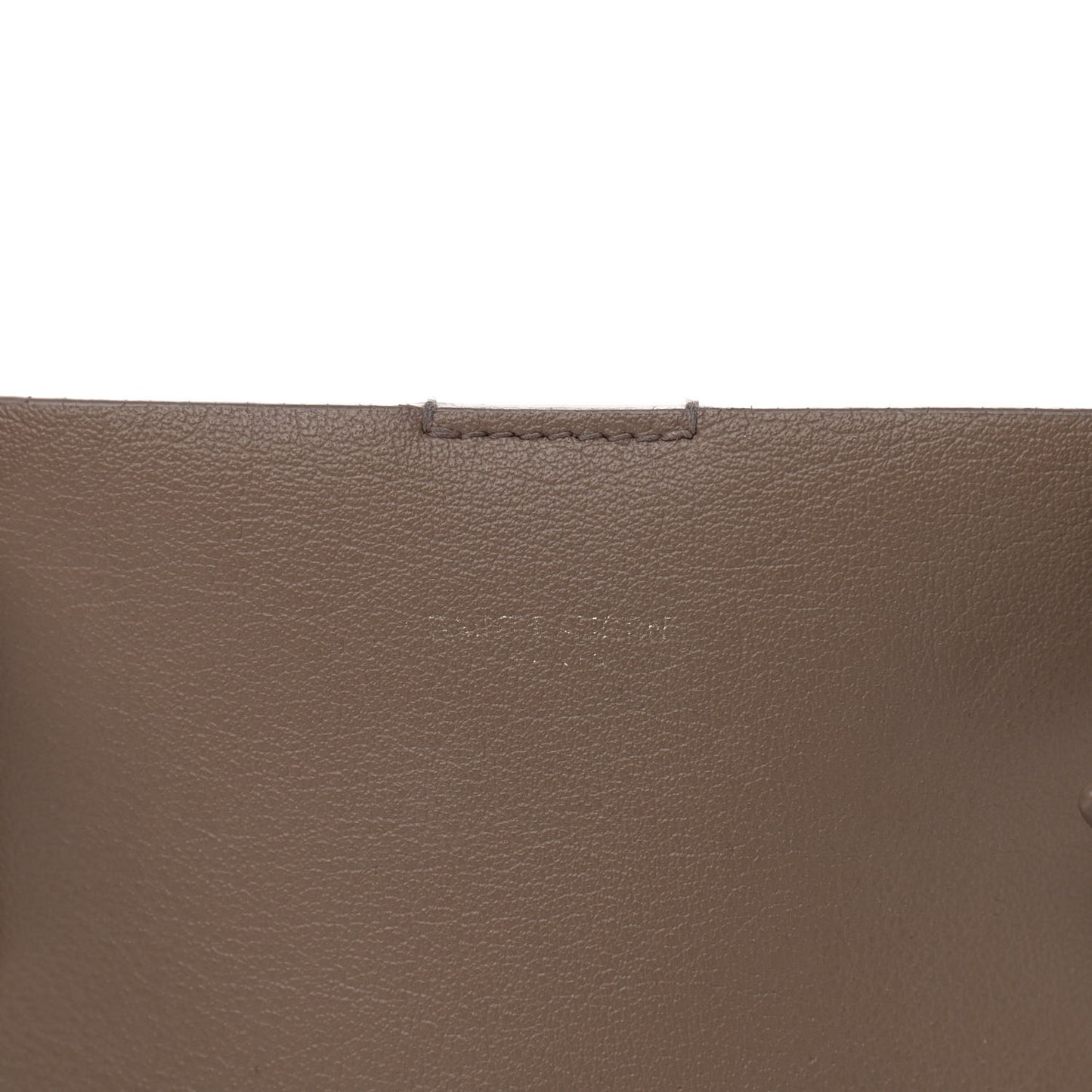Calfskin Large Shopping Tote Taupe