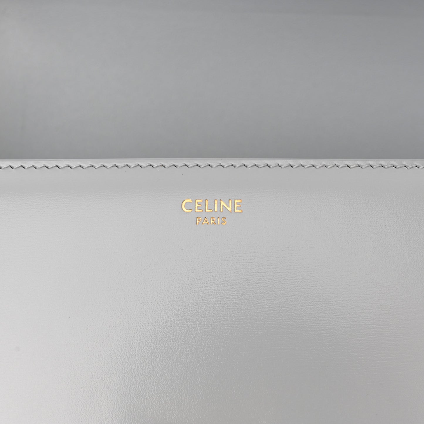 Shiny Calfskin Teen Triomphe Pearl Blue