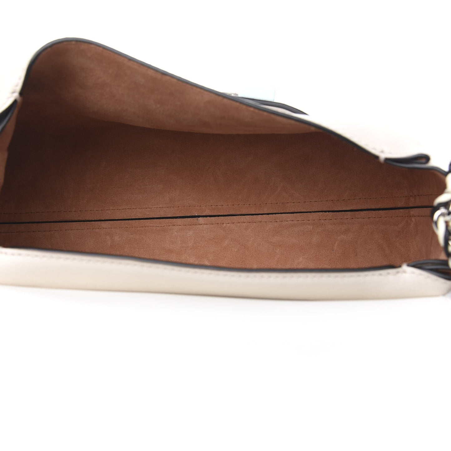 Lambskin Calfskin PS11 Soft Classic Shoulder Bag Optic White Clay