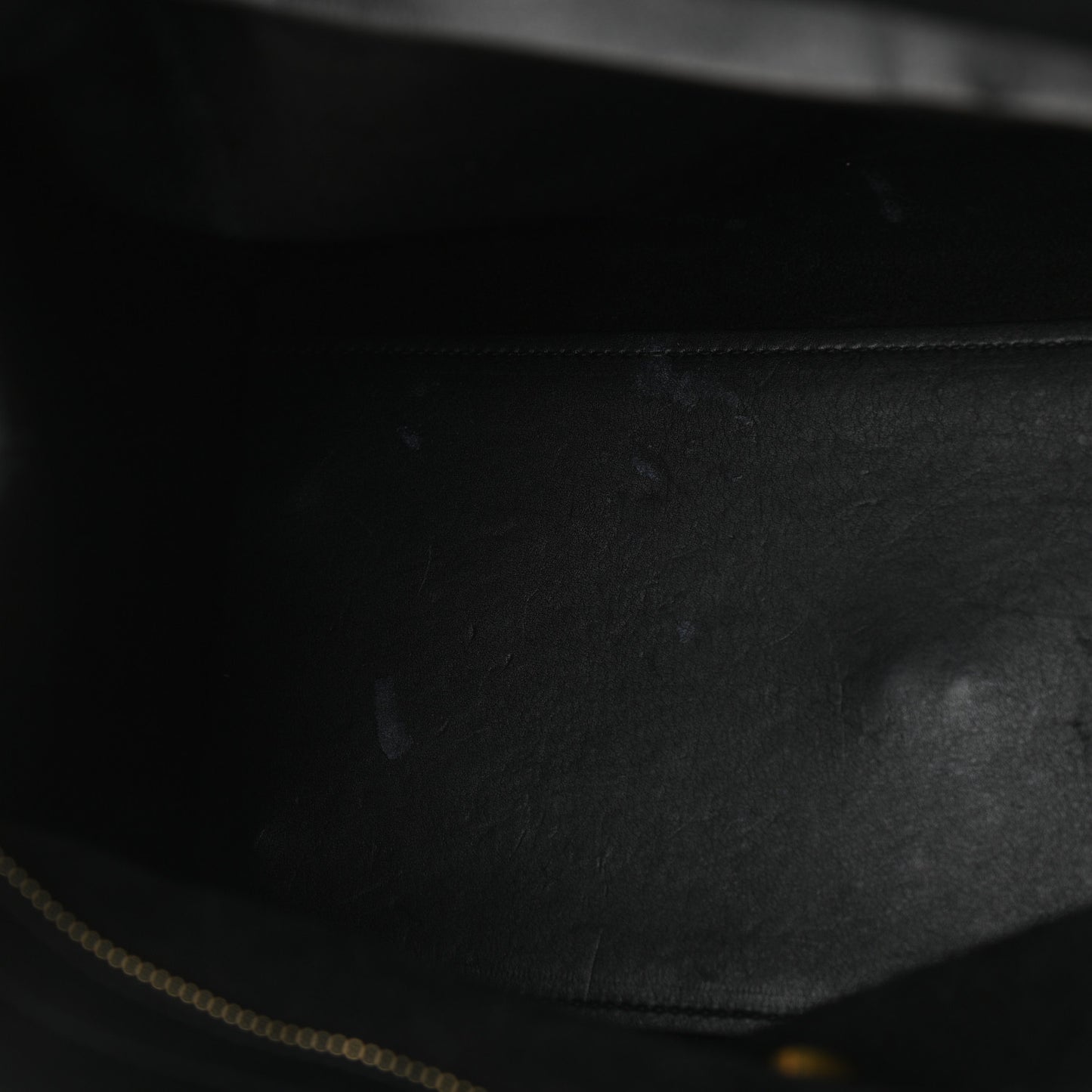 Calfskin Small Classic Y Cabas Black