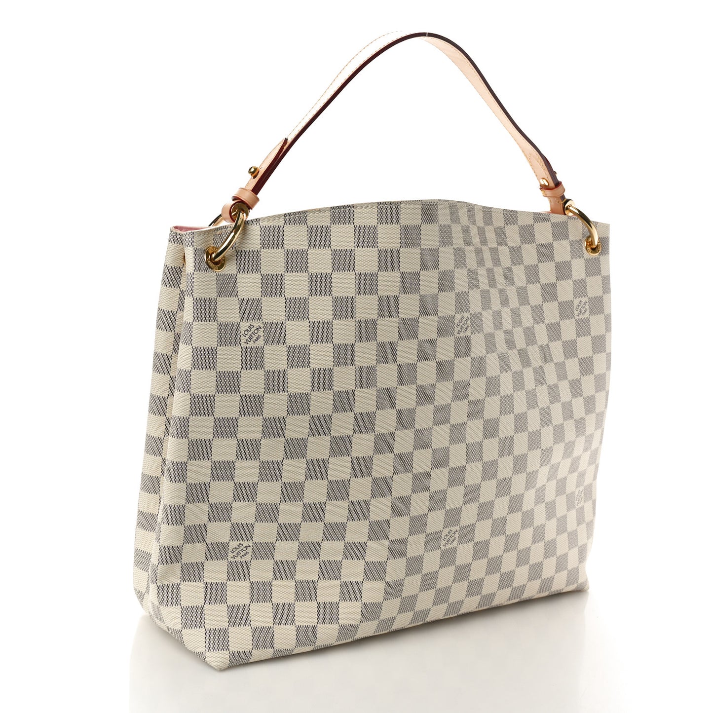 Damier Azur Graceful MM Rose Ballerine