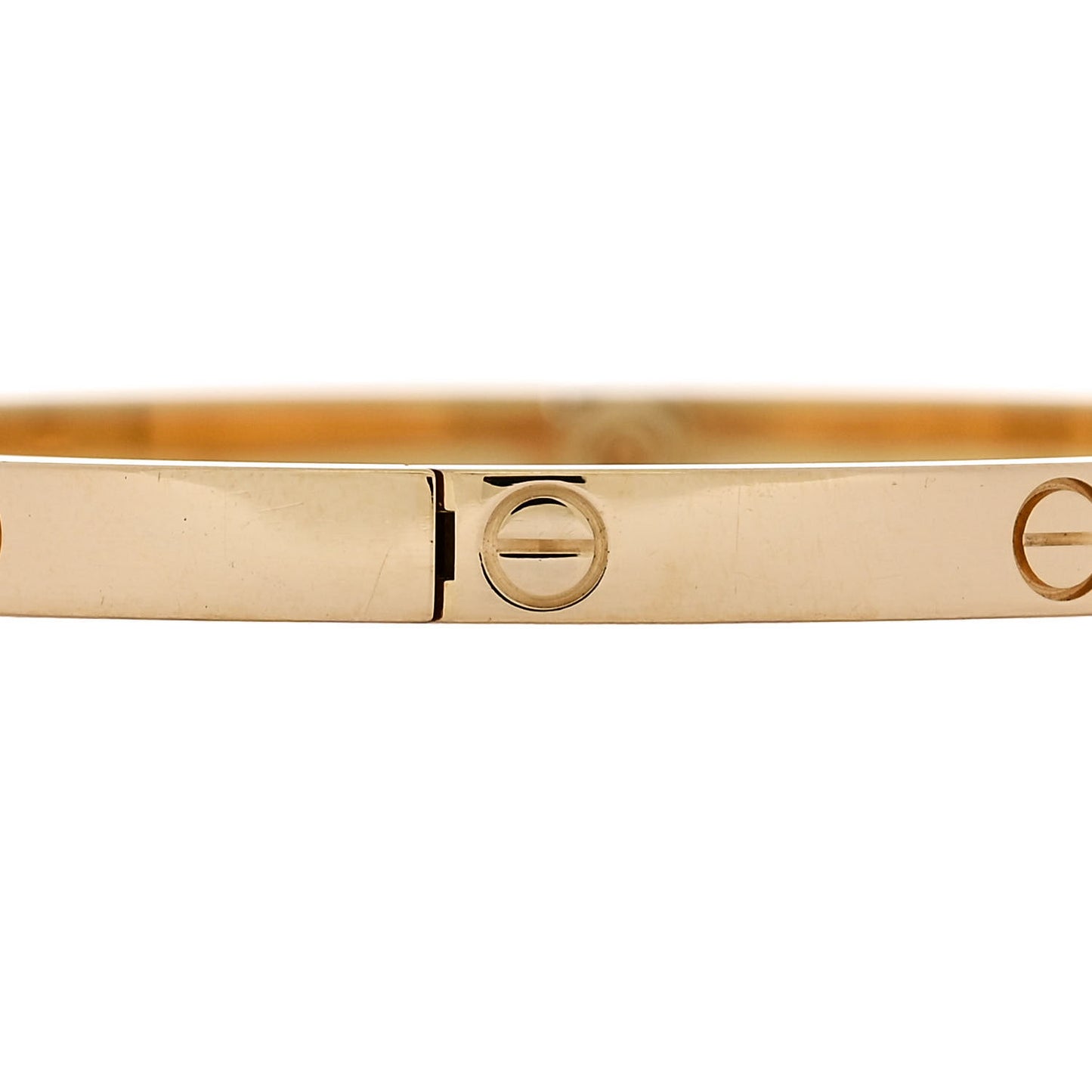 18K Yellow Gold Small LOVE Bracelet 16