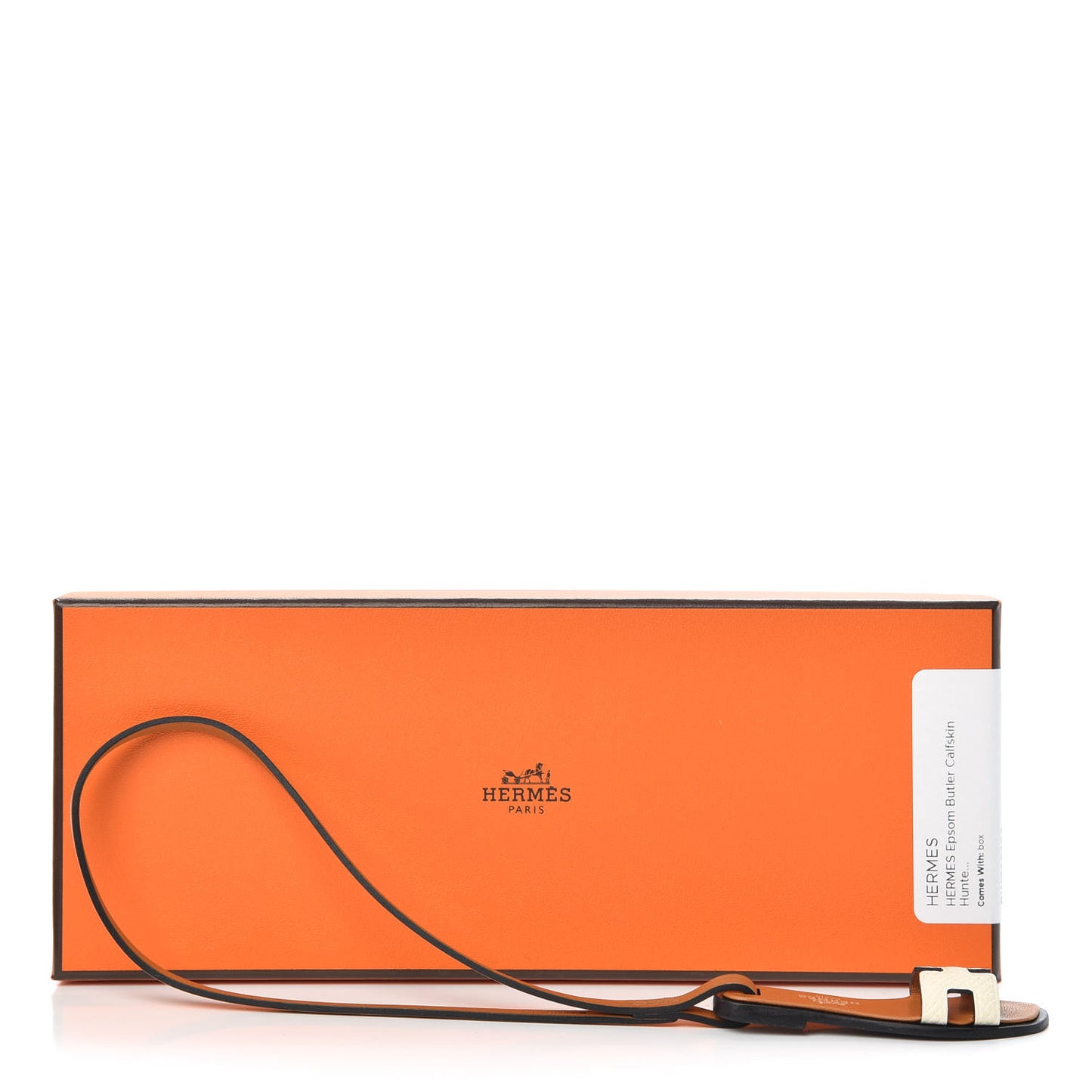 Epsom Butler Calfskin Hunter Oran Nano Bag Charm Nata