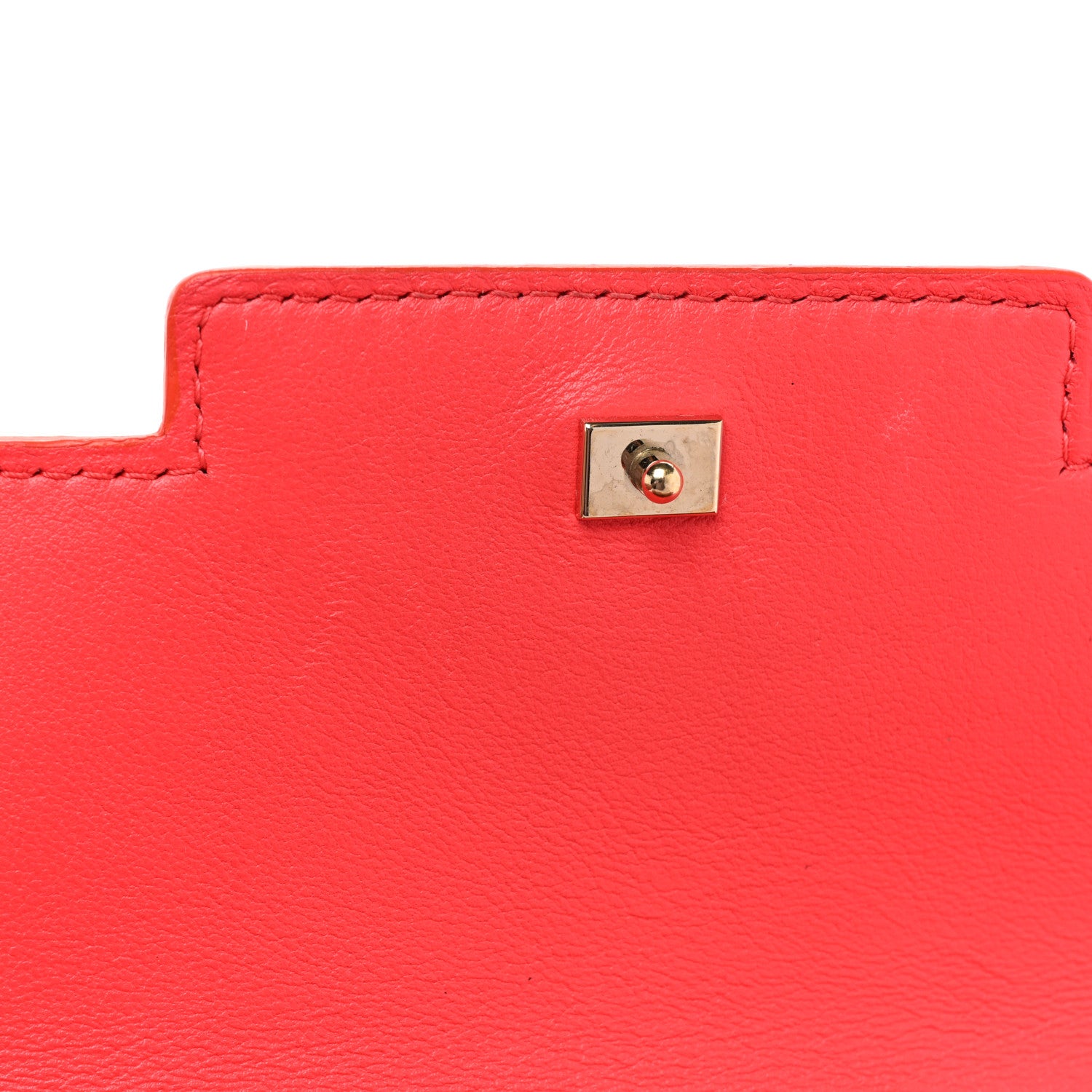 Delvaux Calfskin Mini Tempete Satchel Red 12 of 18
