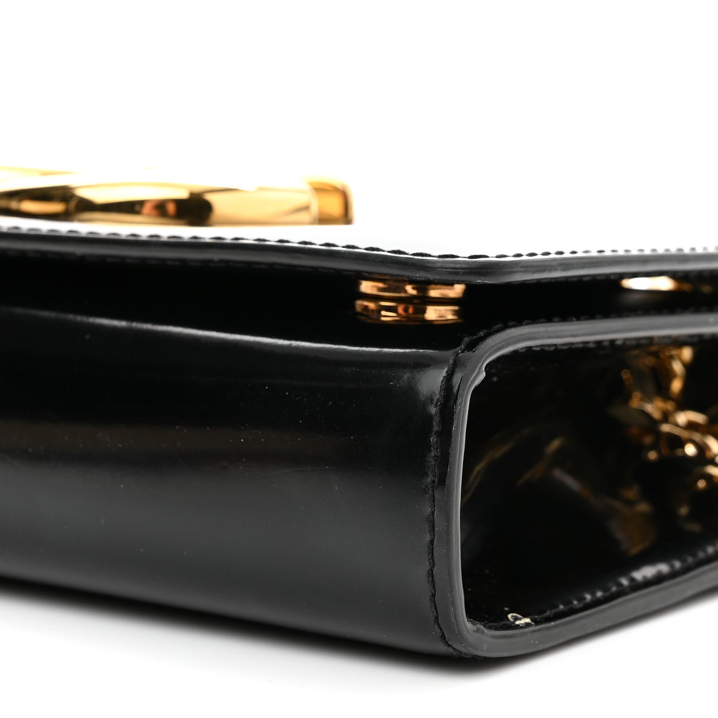 Calfskin 3.5 Mini Chain Bag Black