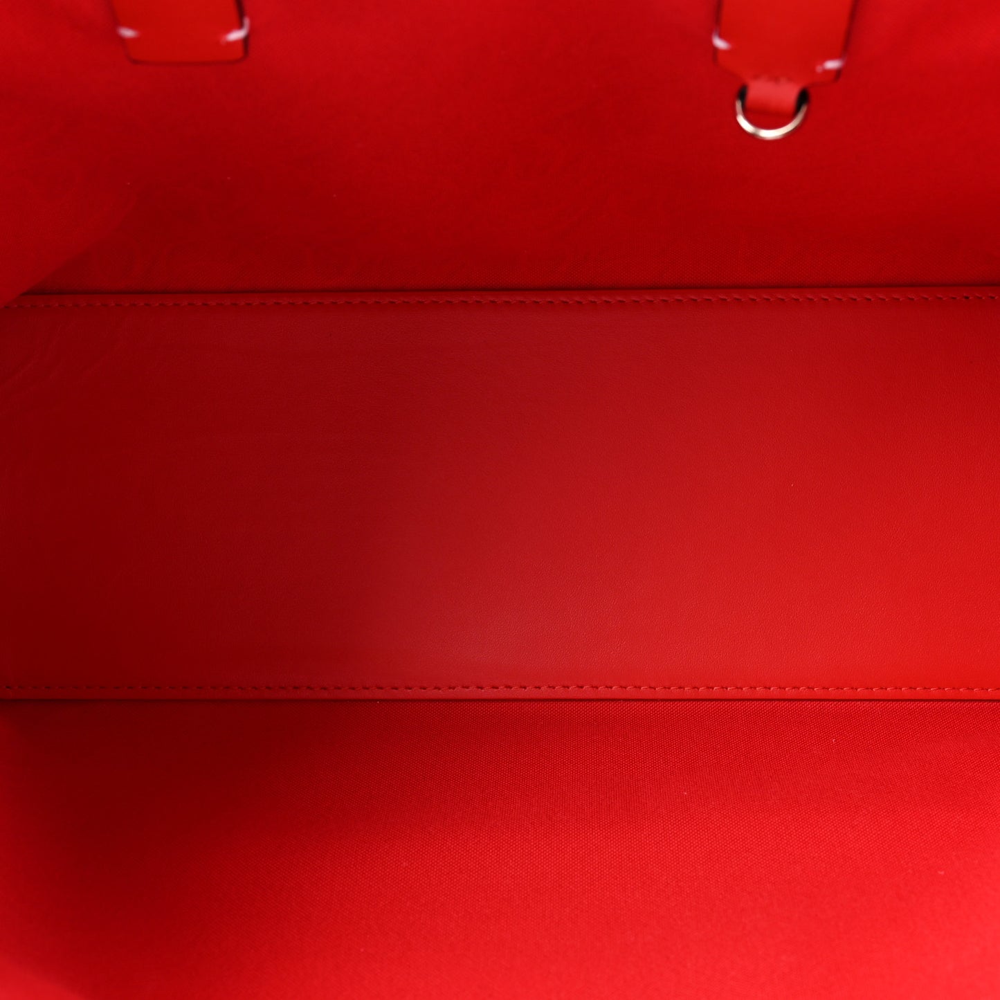 Calfskin Empire Spikes Small East West Cabata Tote White Black