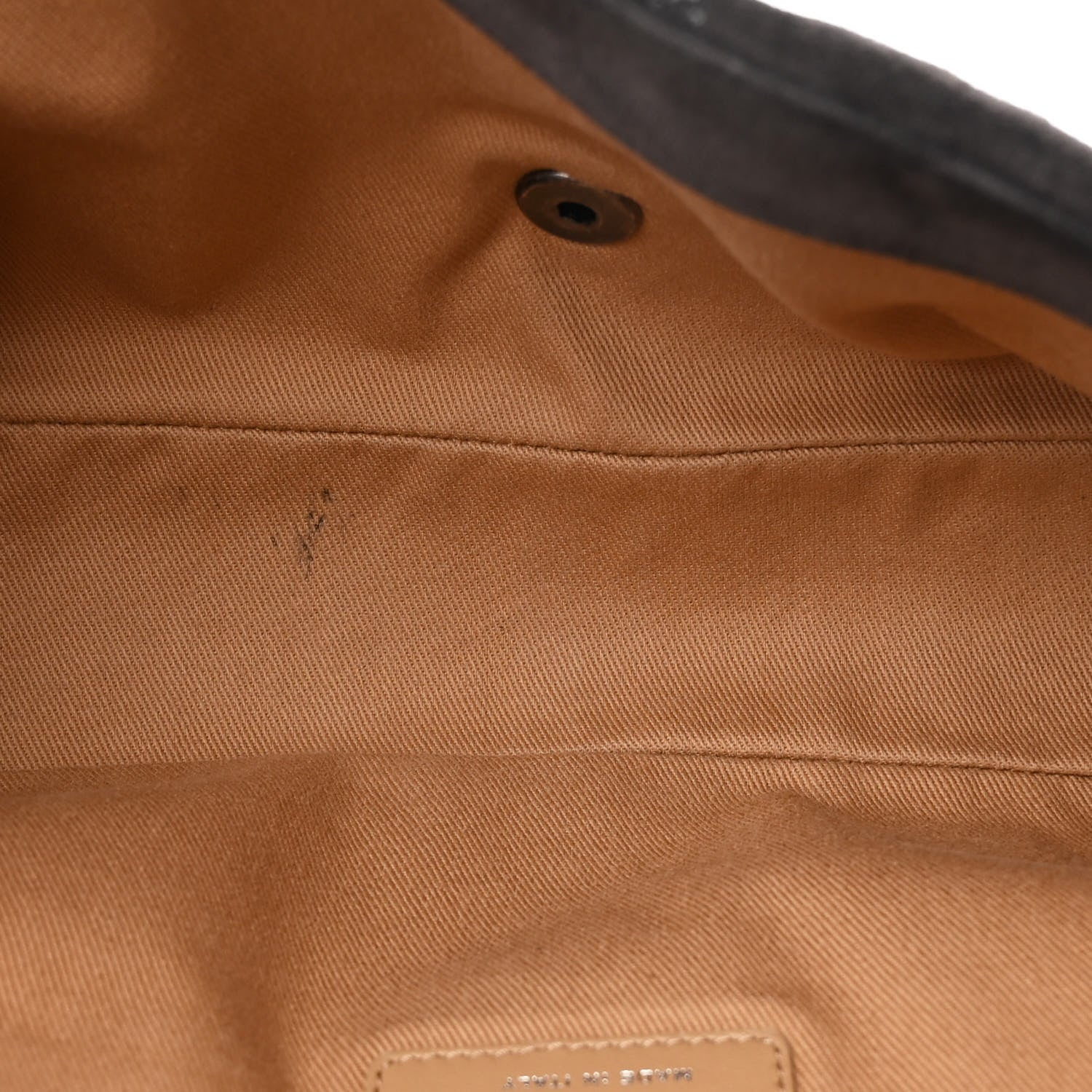 Chanel Suede Stitched Jumbo Saltire Single Flap Grey 5 of 11