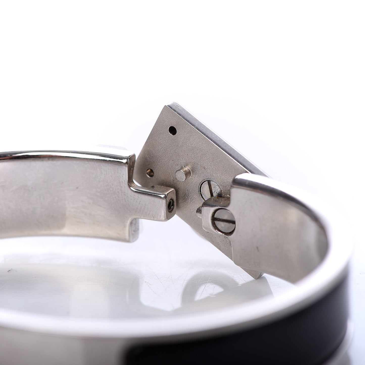 Enamel Clic Anneau Bracelet PM Black