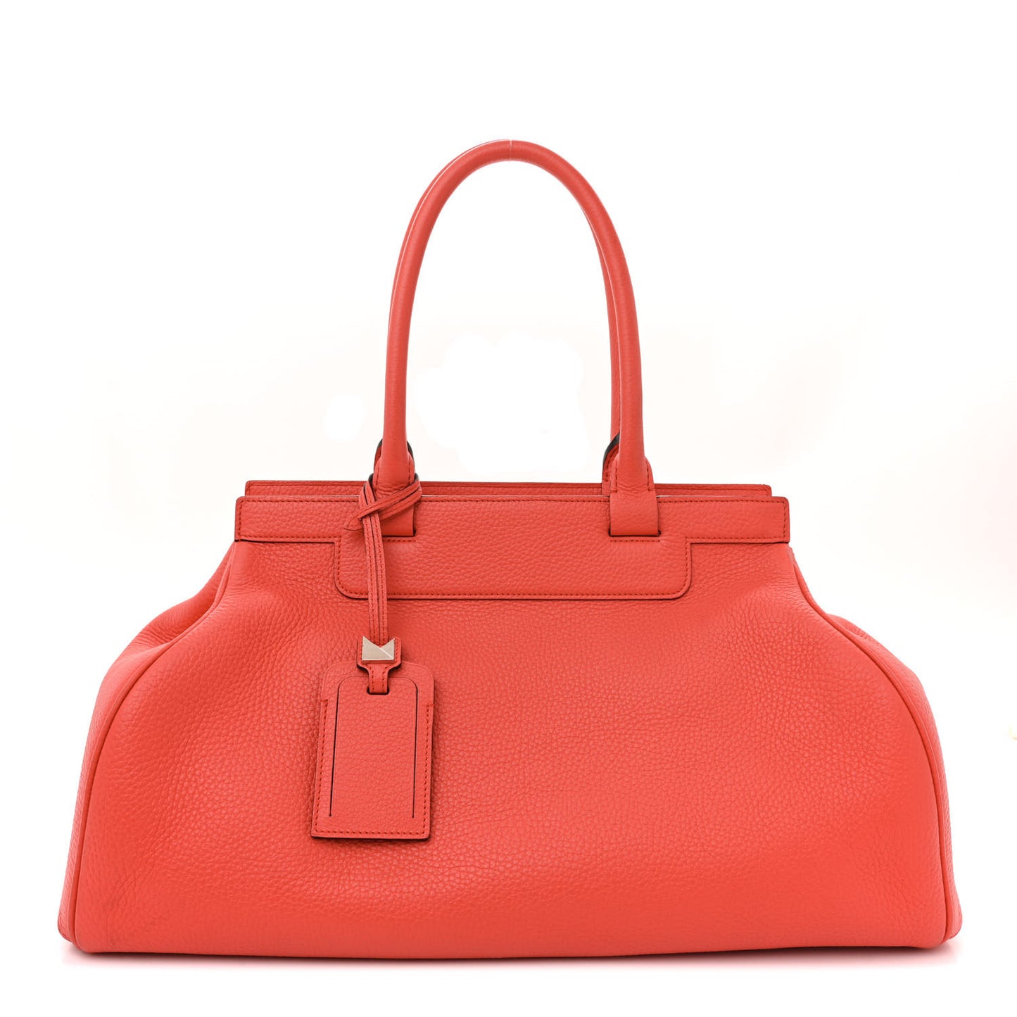 Taurillon Gex Pauline MM Tote Coral