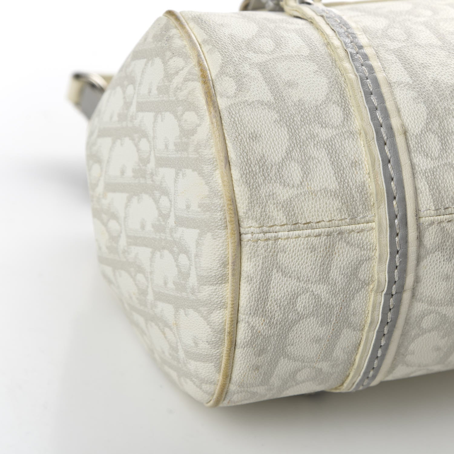 Christian Dior Monogram Romantique Trotter Bag Grey 8 of 11