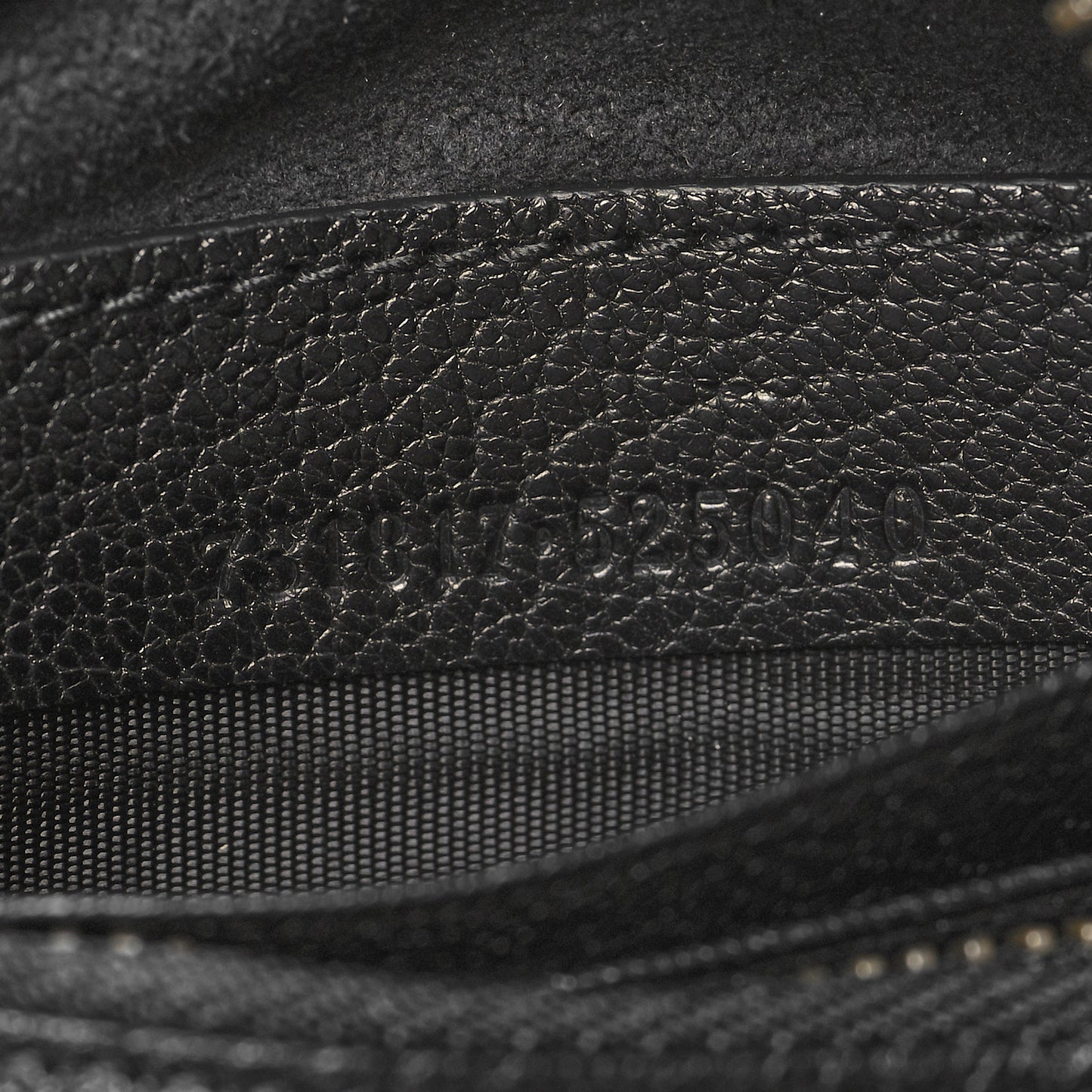 Goatskin Small Aphrodite Shoulder Bag Black