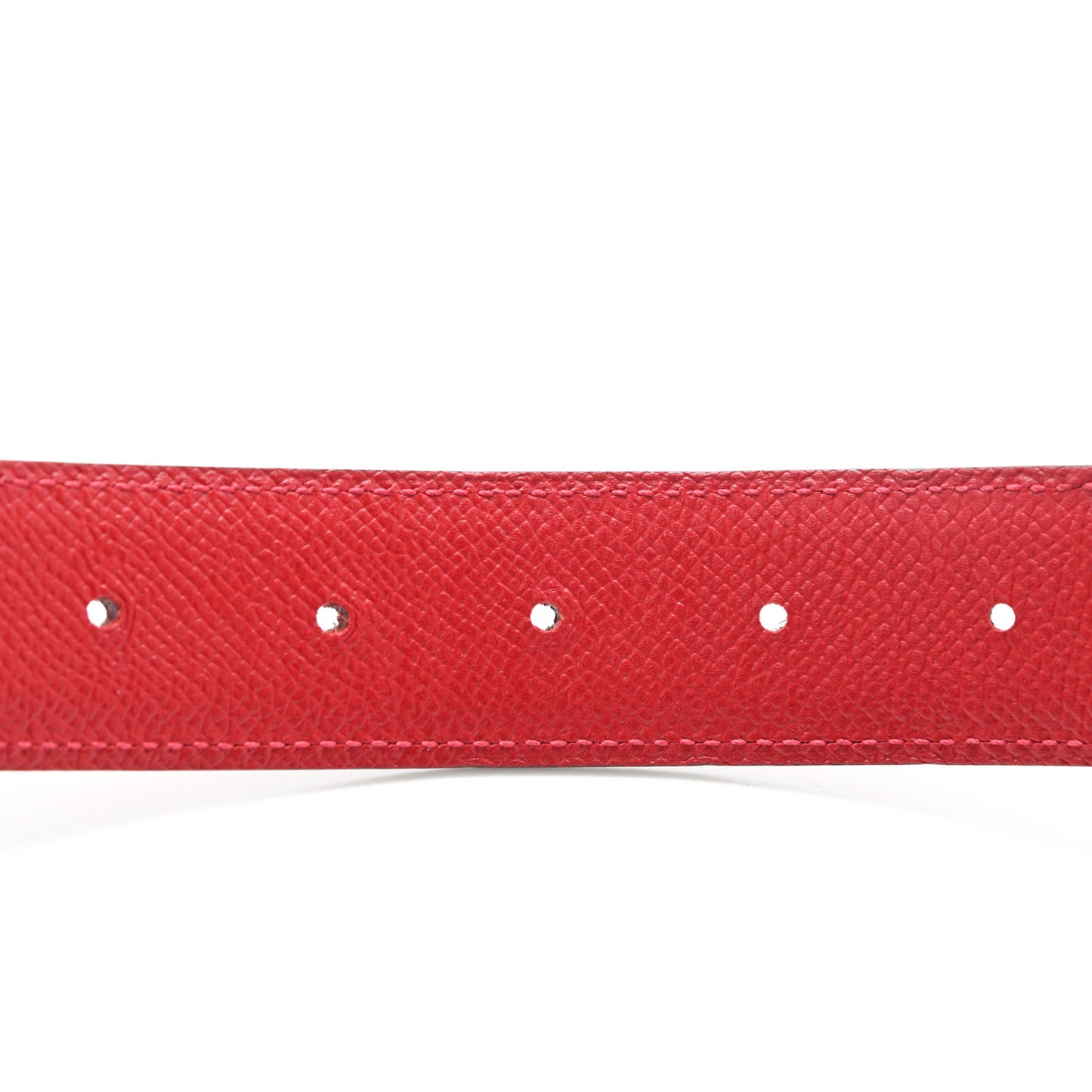 Swift Epsom 32mm H Belt 90 Rouge H Rouge Casaque