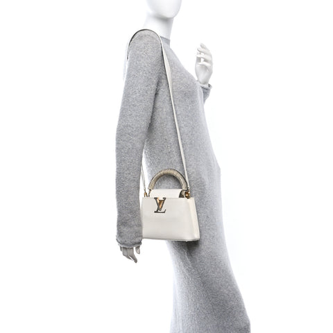 Taurillon Ayers Capucines Mini White Snow White