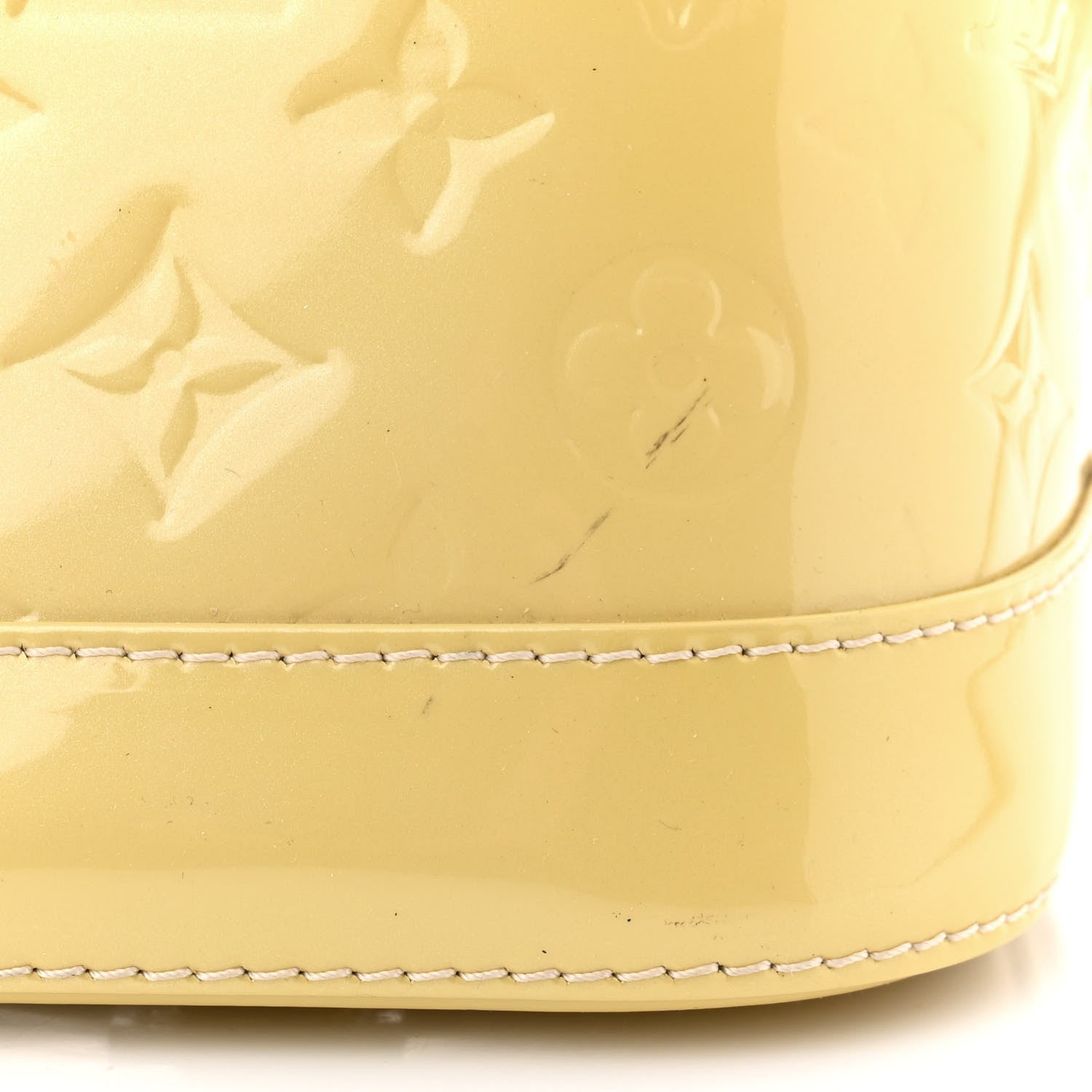 Louis Vuitton Vernis Alma PM Citrine 11 of 12