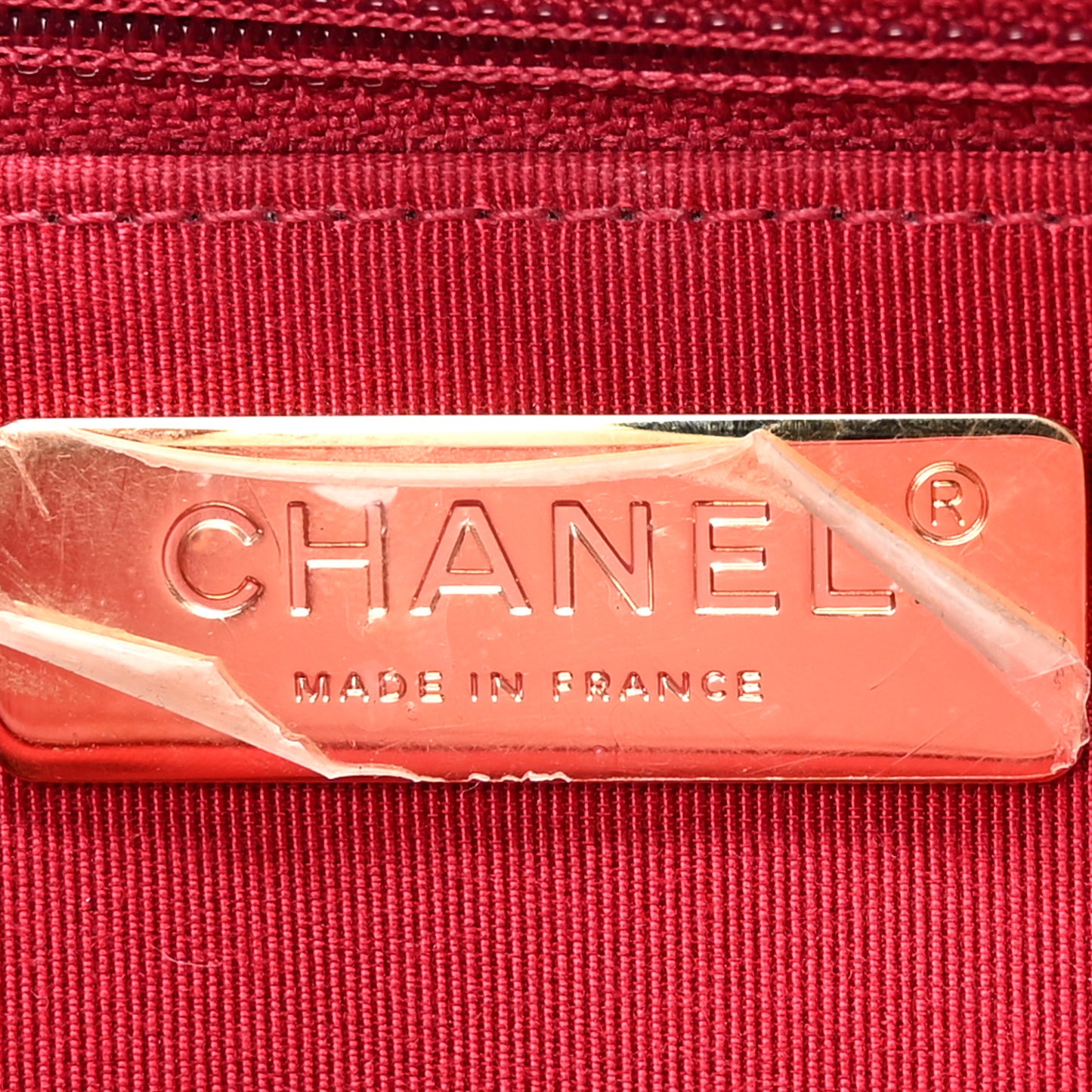 Goatskin Quilted Large Chanel 19 Flap Red