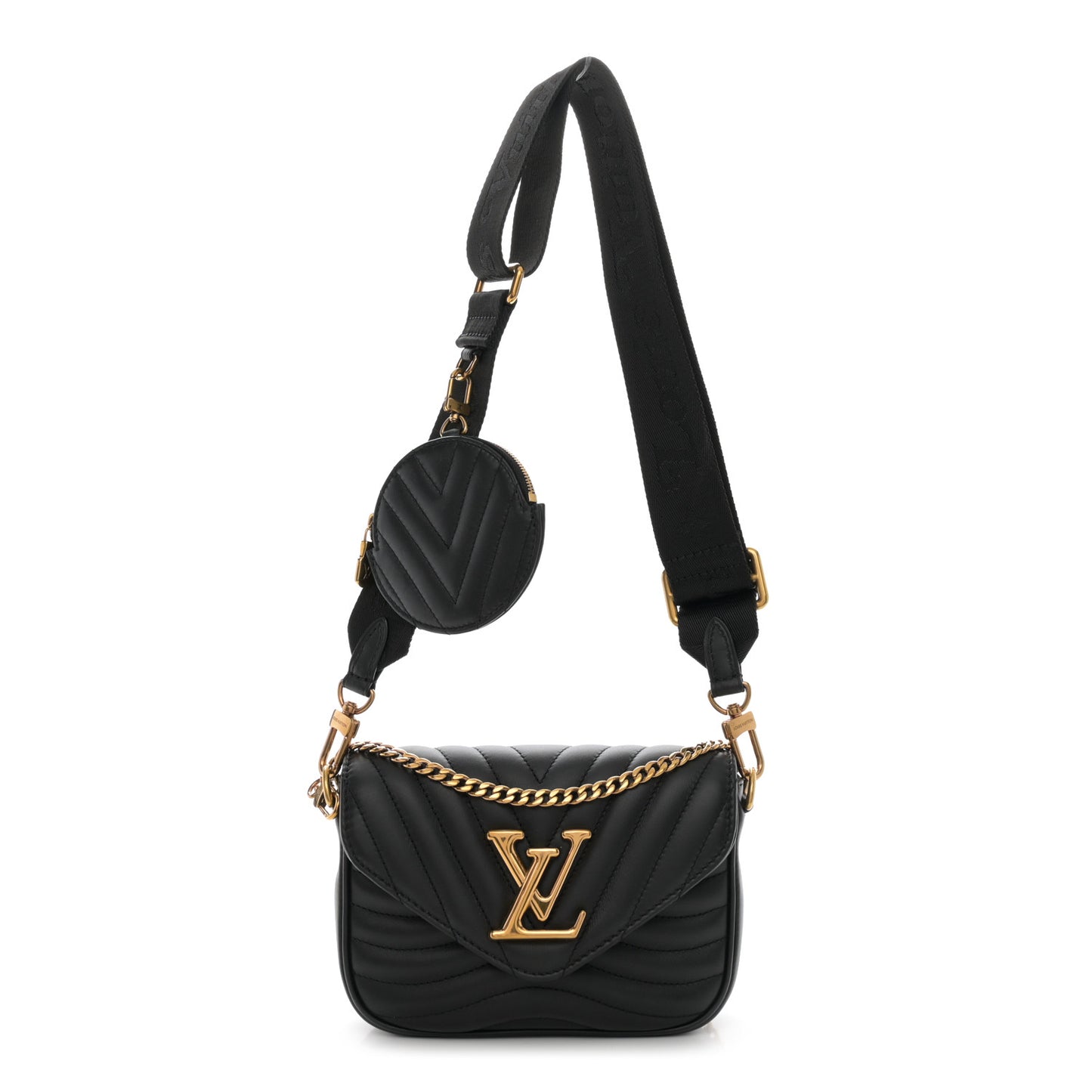 Calfskin New Wave Multi Pochette Black