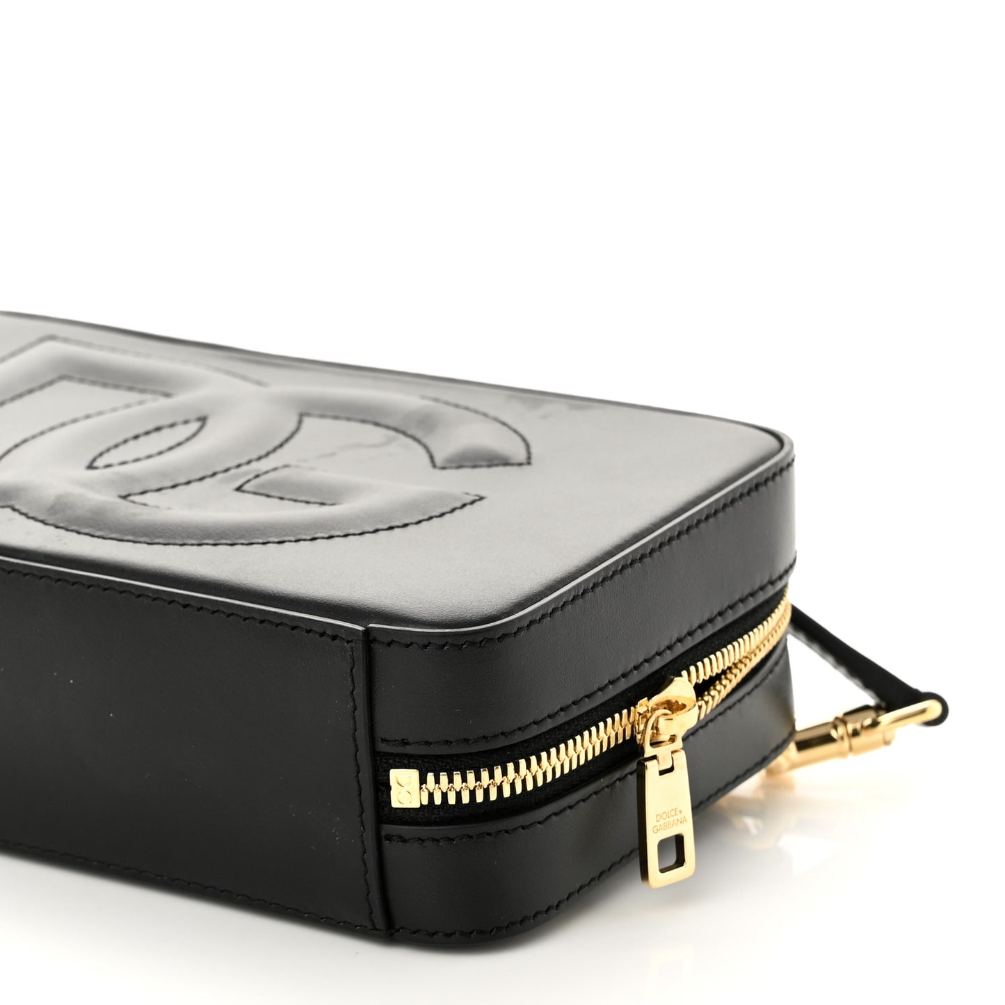 Calfskin DG Crossbody Black