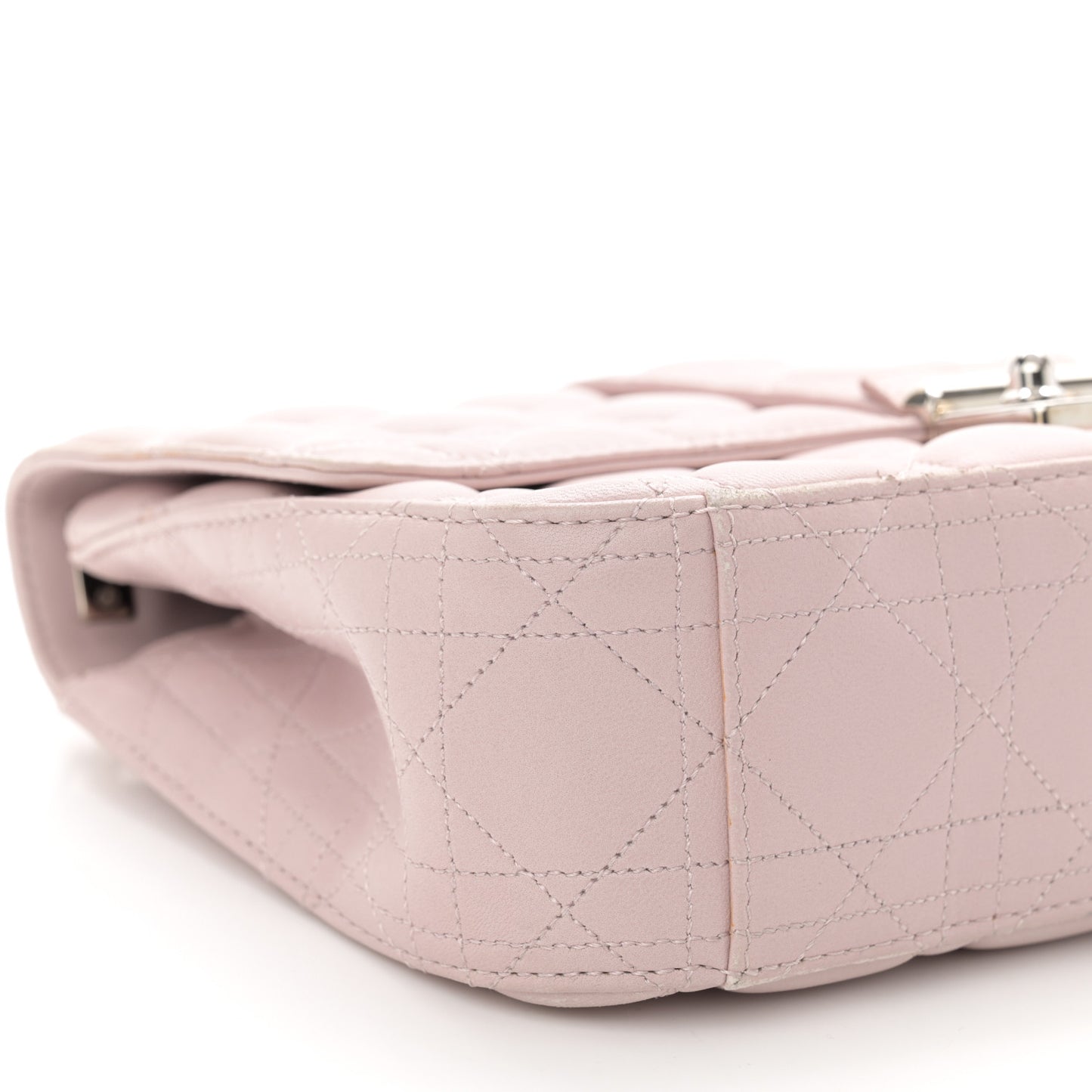 Lambskin Cannage Medium Miss Dior Flap Light Pink