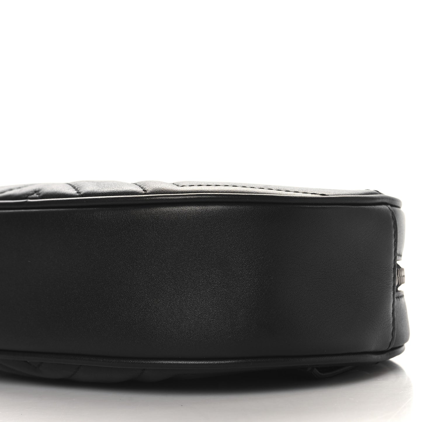 Calfskin Matelasse GG Marmont Belt Bag 85 34 Black