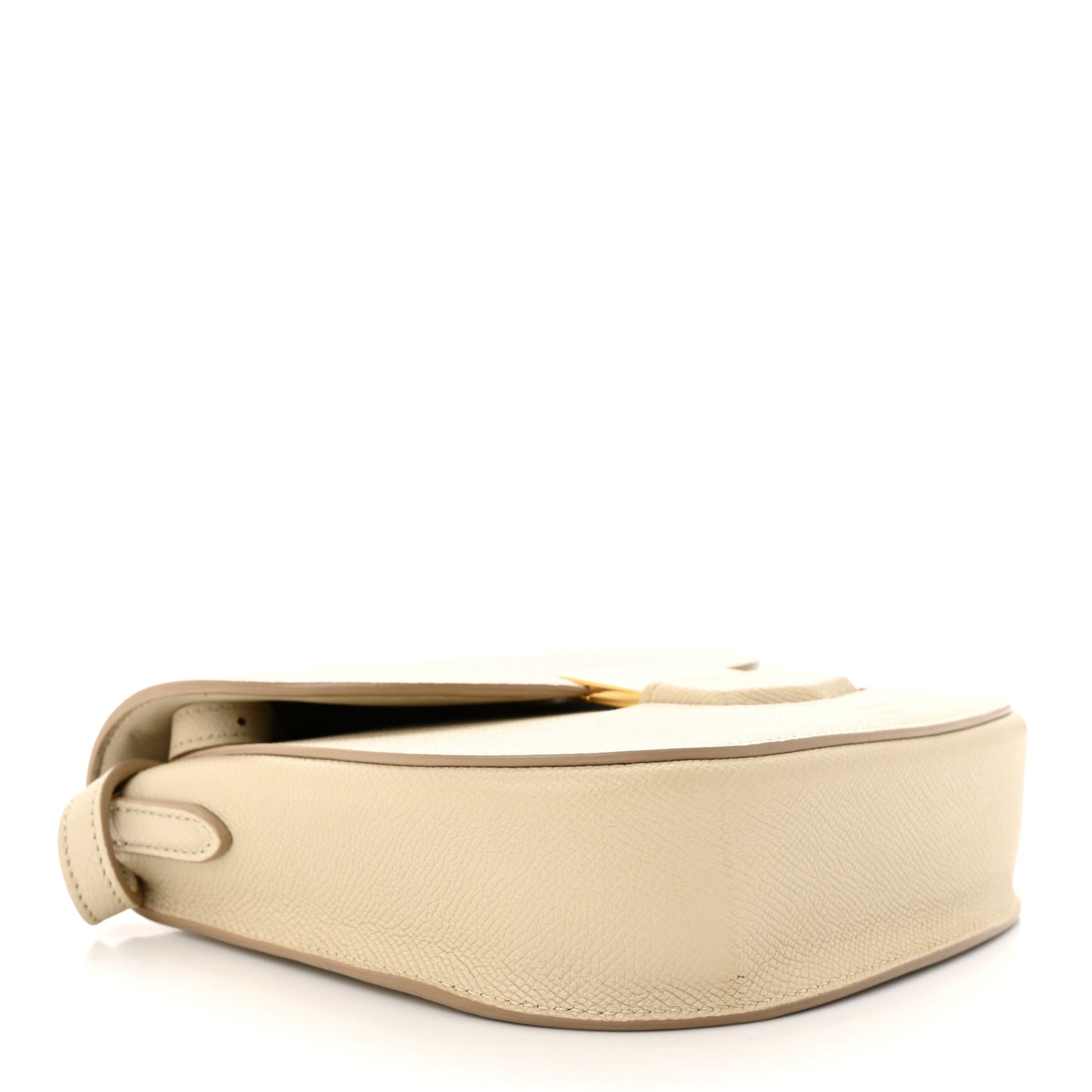 Grained Calfskin Small Trotteur Linen