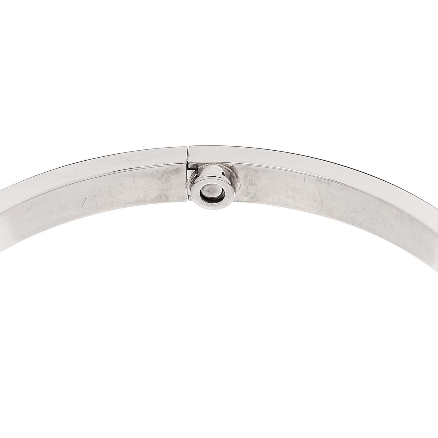 18K White Gold Small LOVE Bracelet 16