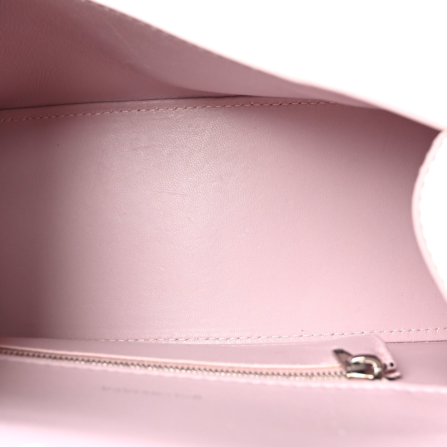 Shiny Box Calfskin Small Hourglass Top Handle Bag Light Rose