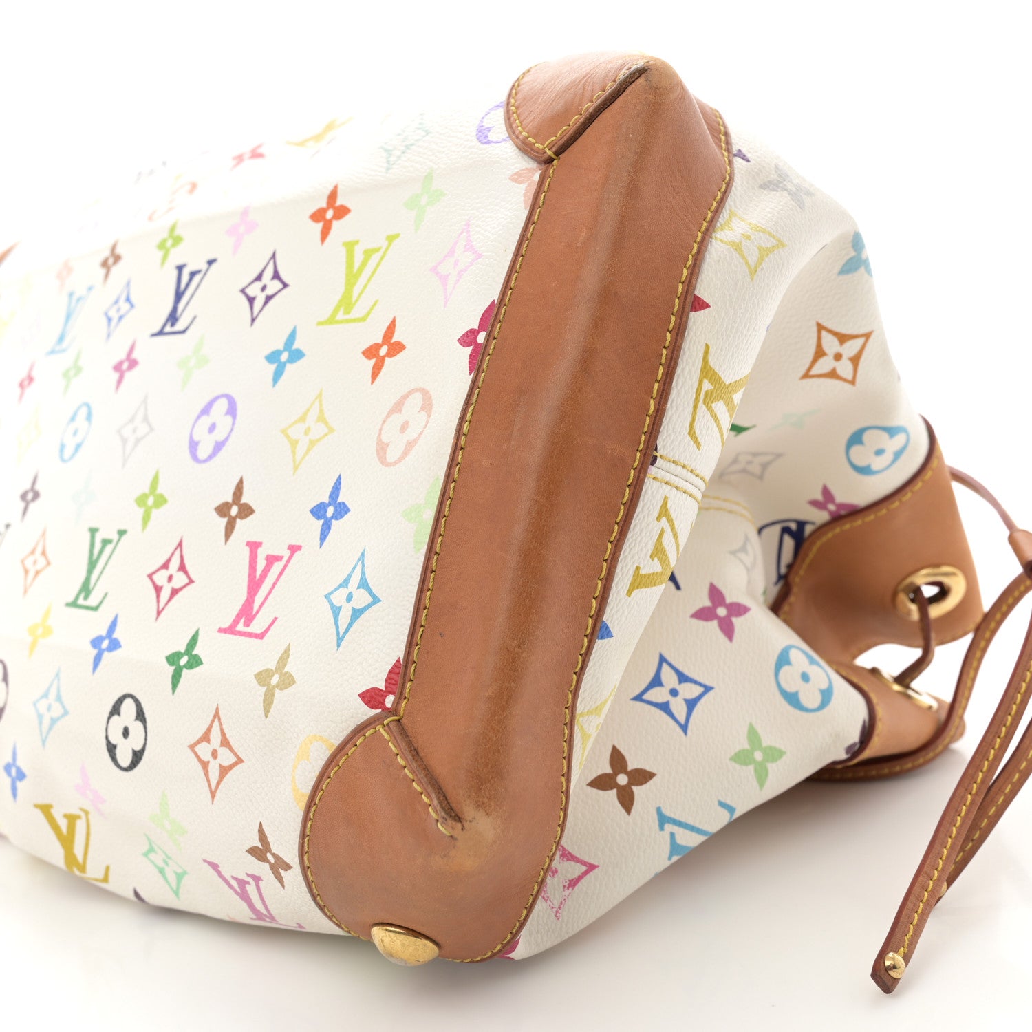 Louis Vuitton Monogram Multicolor Ursula White 10 of 13