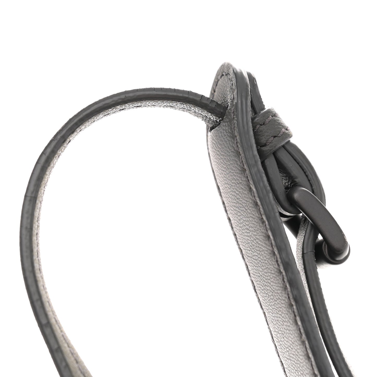 Nappa Intrecciato Nodini Crossbody Messenger New Light Grey