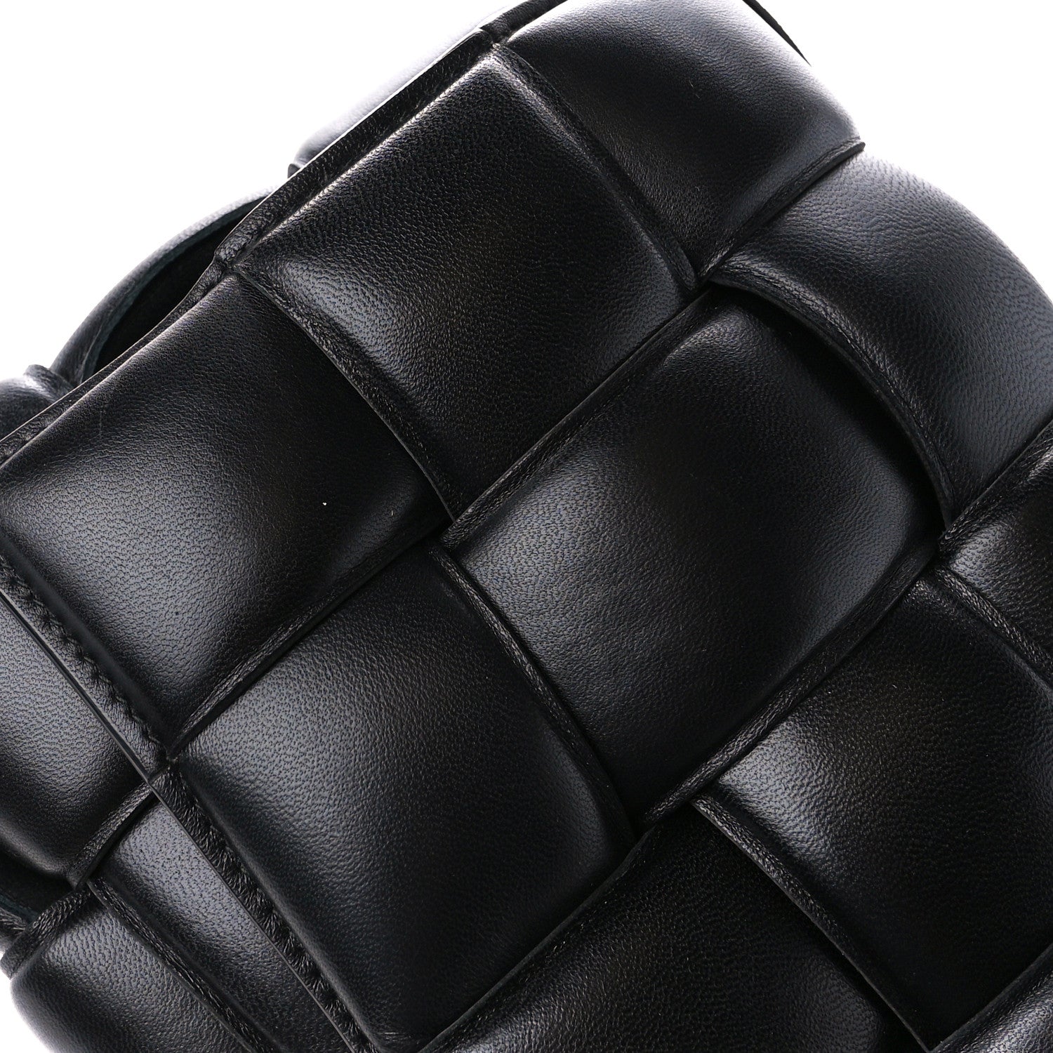 Bottega Veneta Nappa Maxi Intreccio Padded Cassette Crossbody Bag Black 13 of 13