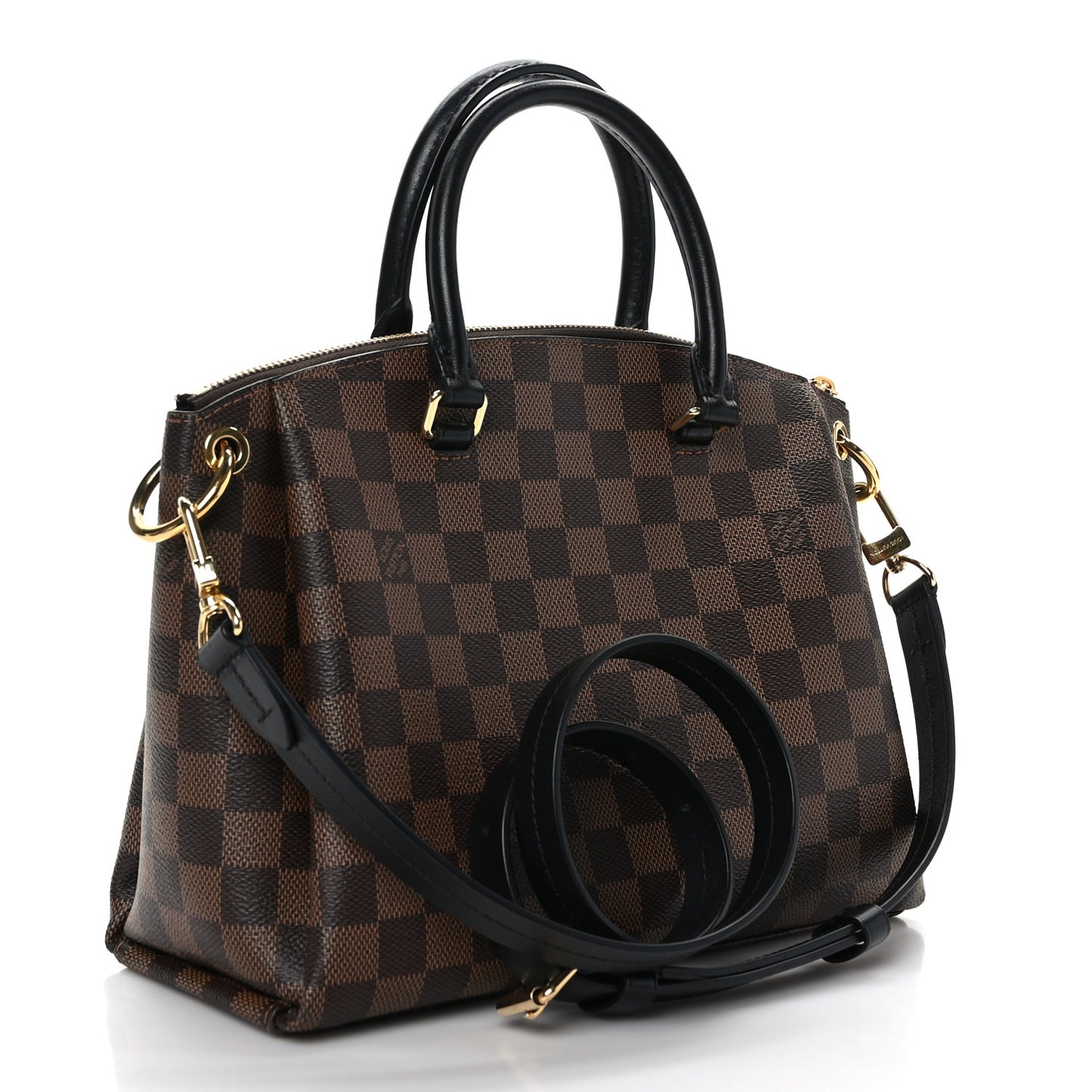 Damier Ebene Odeon Tote PM Black