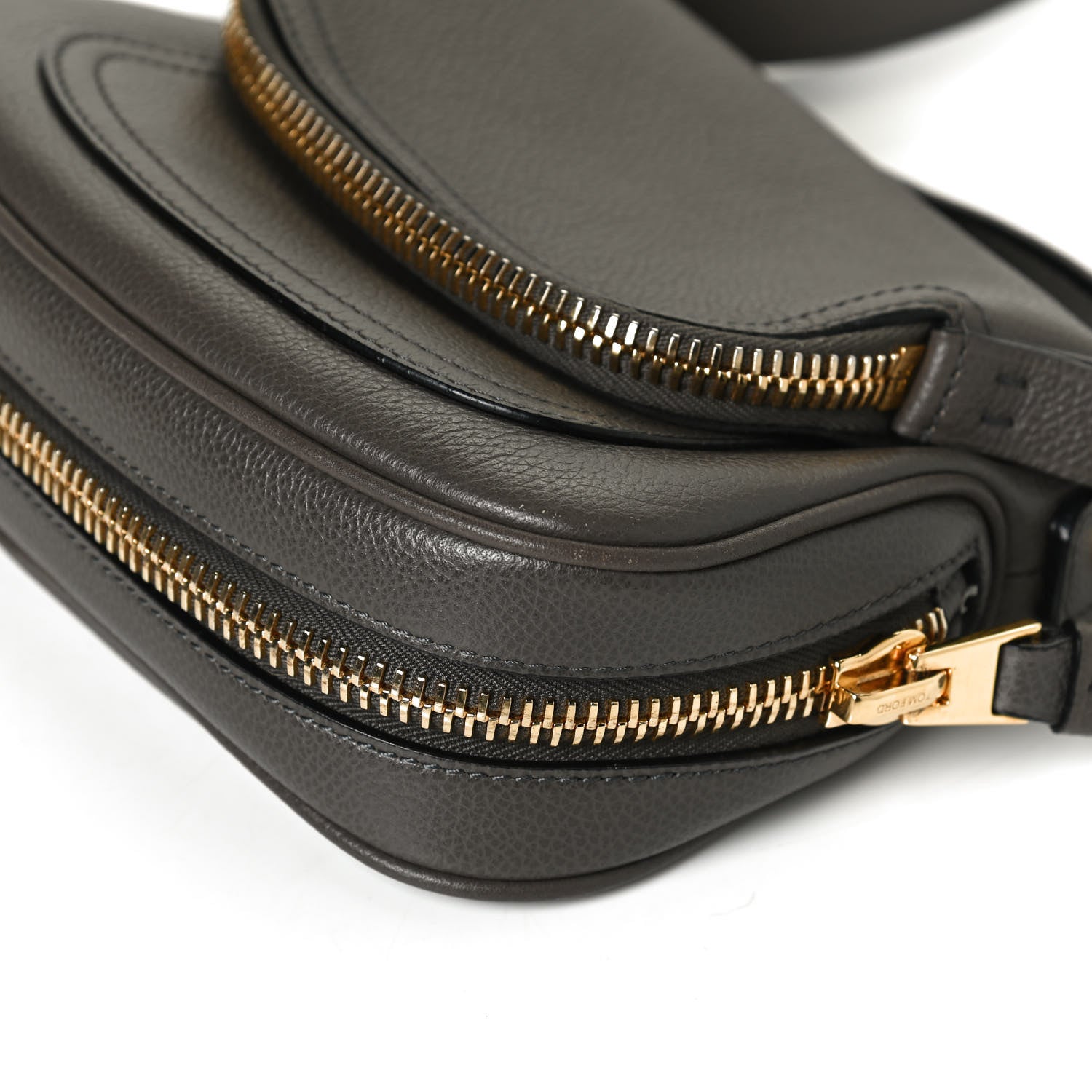 Tom Ford Calfskin Mini Jennifer Crossbody Bag Grey 12 of 12