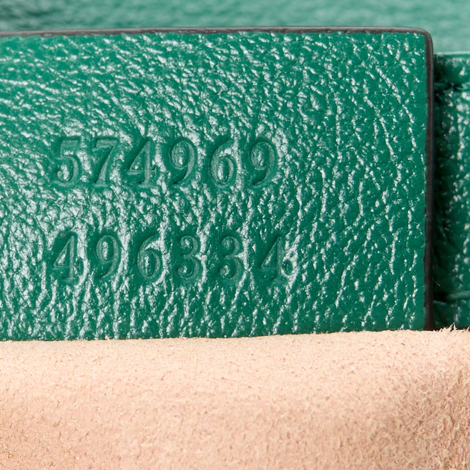 Gucci Azalea Calfskin Enamel Matelasse Diagonal Super Mini Torchon GG Marmont Shoulder Bag New Shamarock Emerald 7 of 11