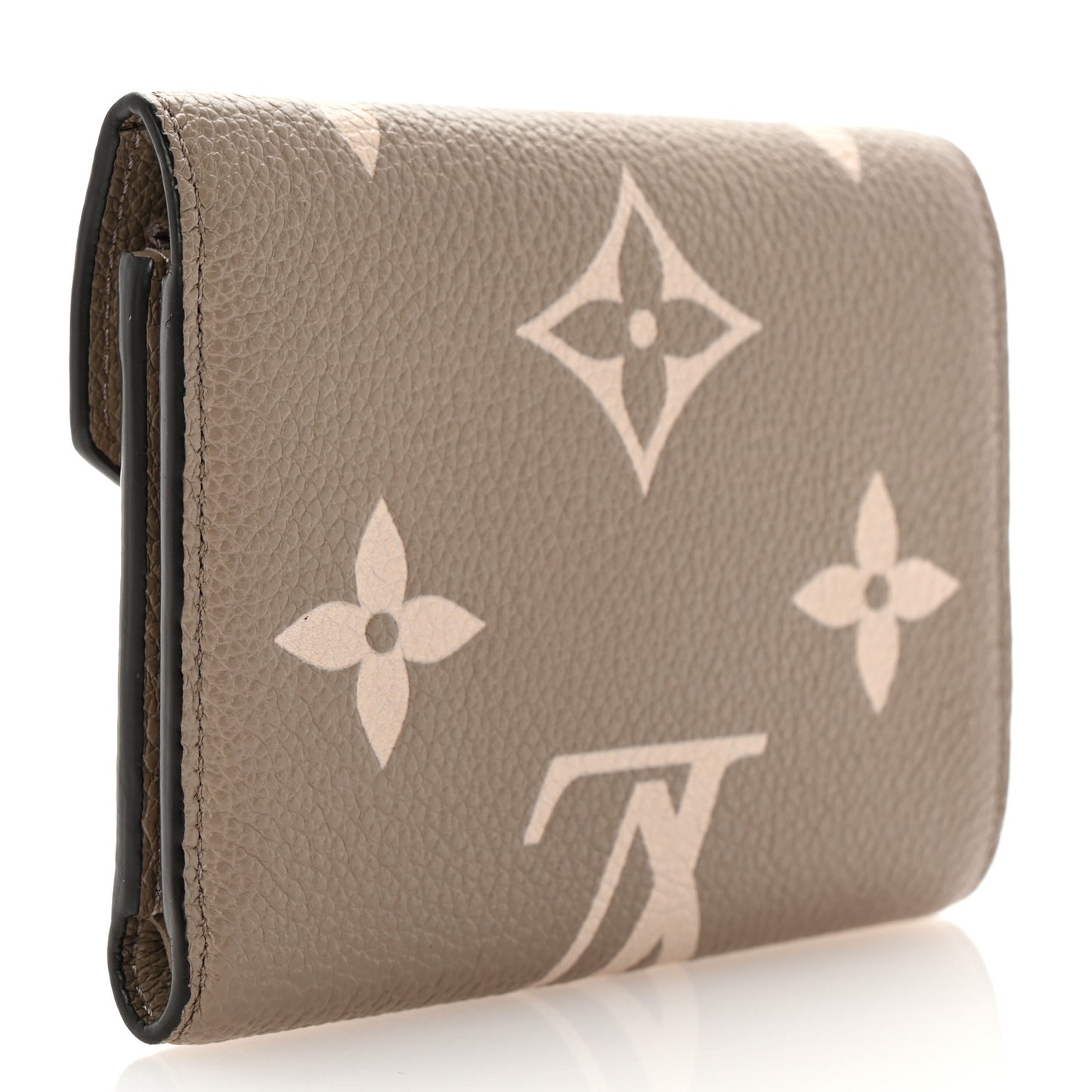 Empreinte Monogram Giant Victorine Wallet Tourterelle Creme