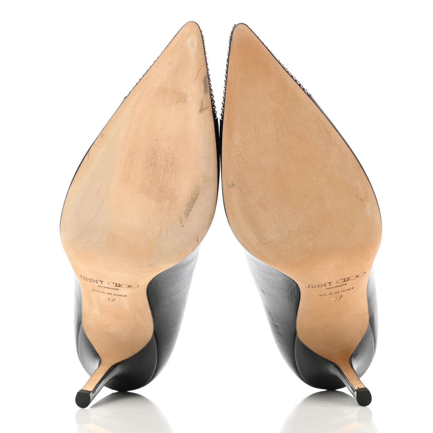 Calfskin Studded Love 85 Pumps 37 Black