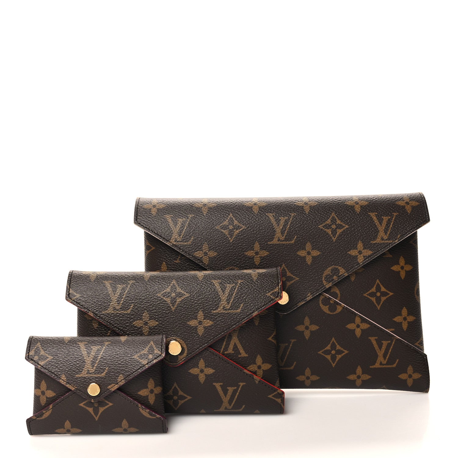 Louis Vuitton Monogram Kirigami Pochette Set 3 of 10