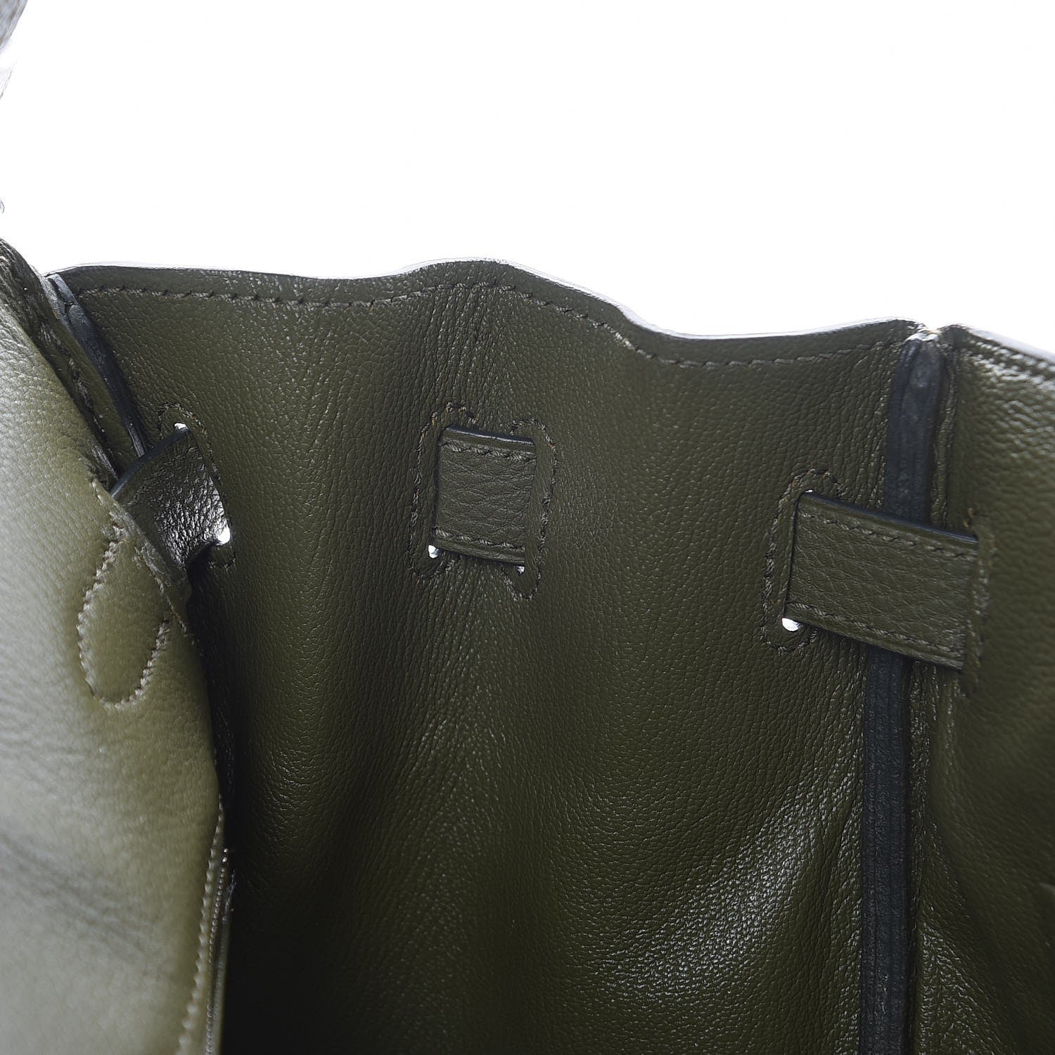 Hermes Togo Birkin 30 Vert Olive 11 of 31