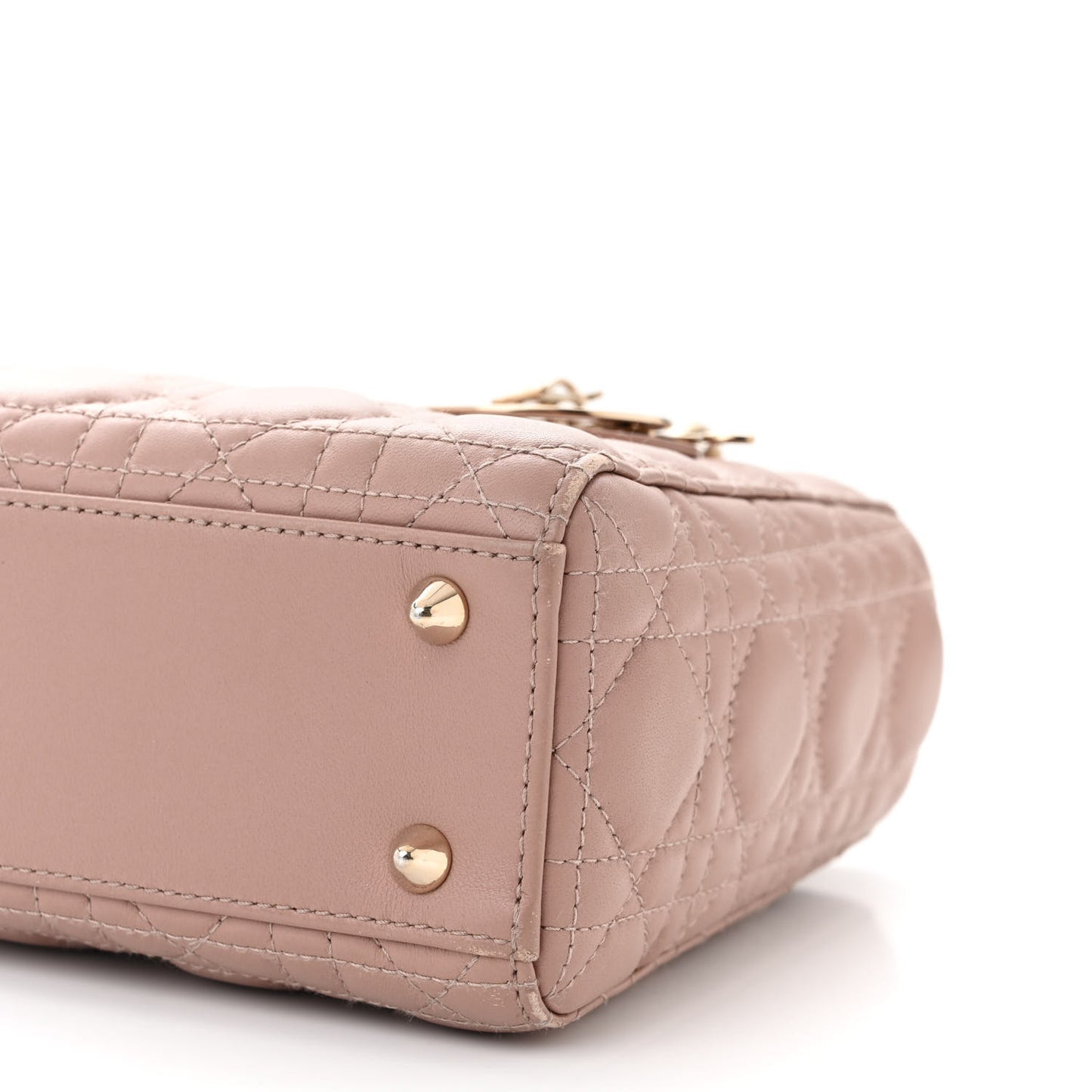 Lambskin Cannage Small My ABCDior Lady Dior Blush