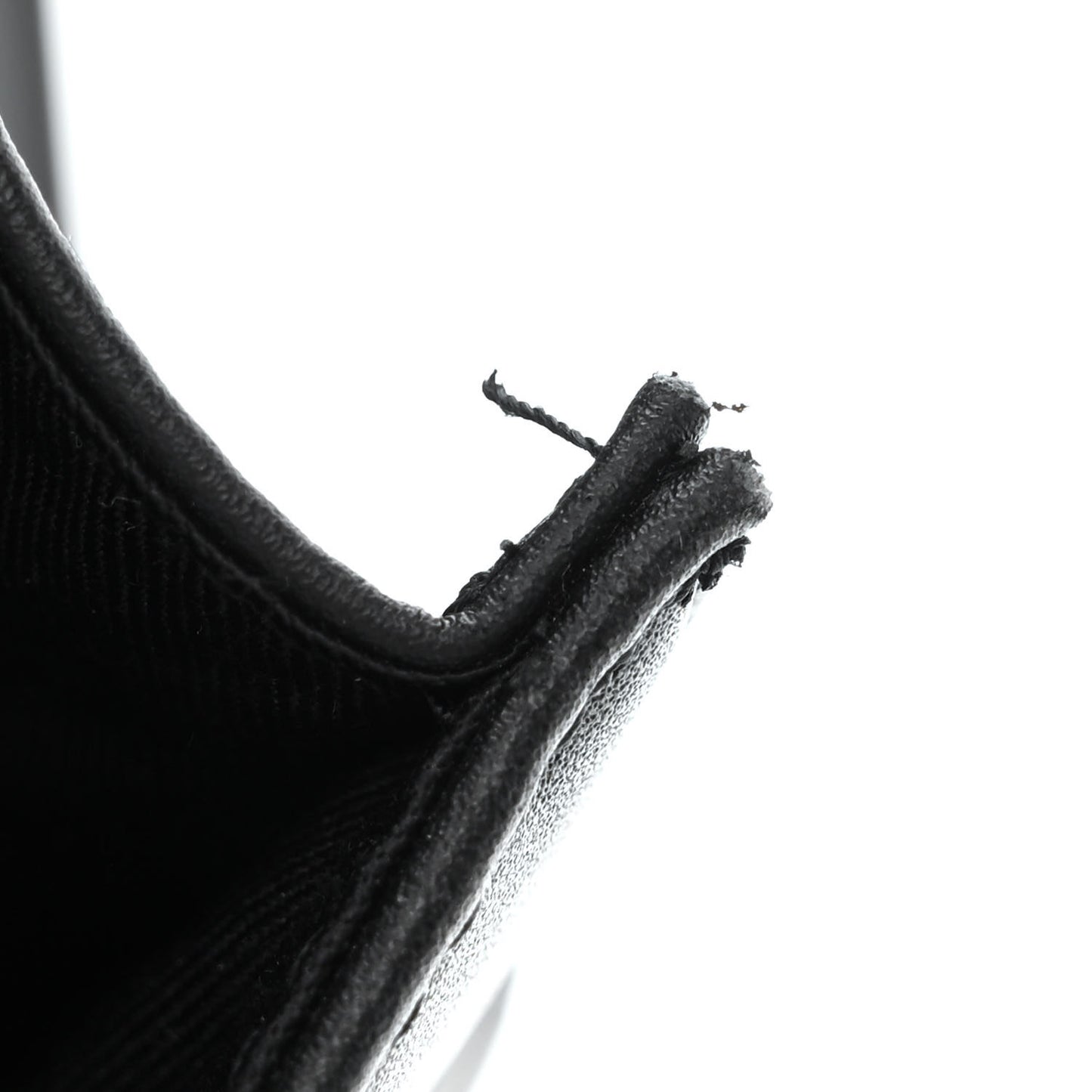 Vegan Leather Medium Shopping Bag Black
