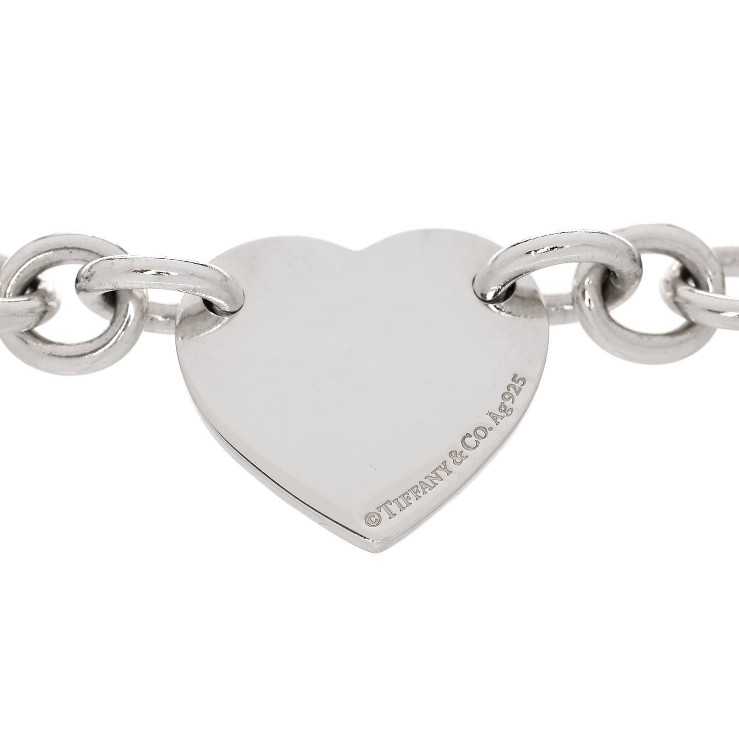 Sterling Silver Return to Tiffany Heart Tag Bracelet