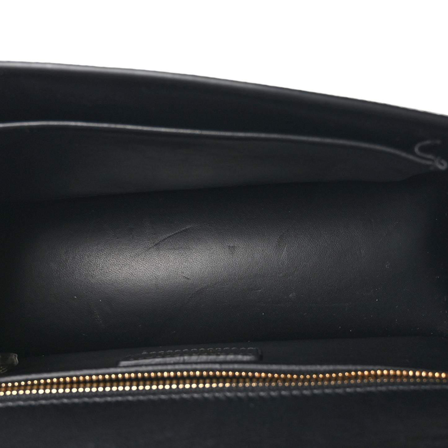 Grained Calfskin Embossed 30 Montaigne Chain Flap Bag Black