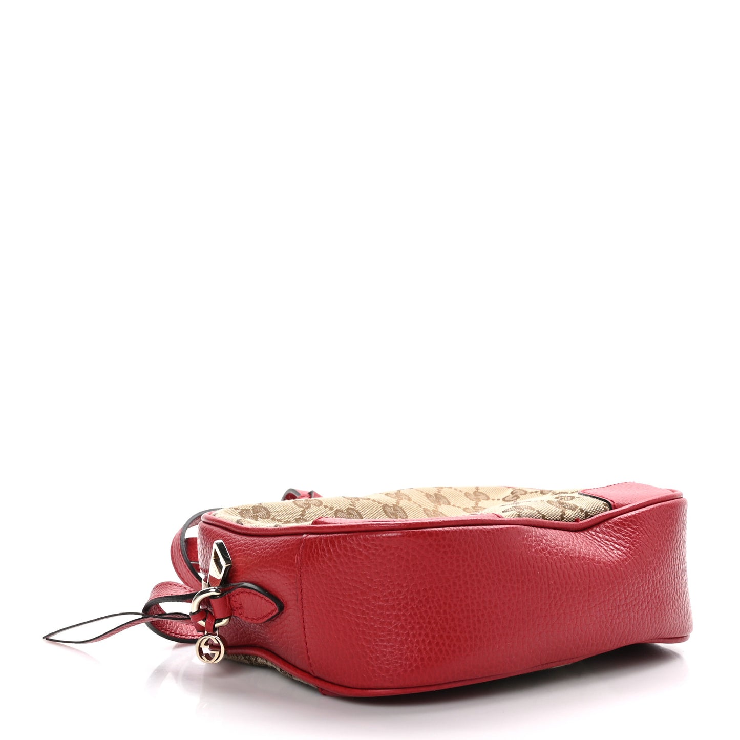 Monogram Mini Bree Messenger Bag Red