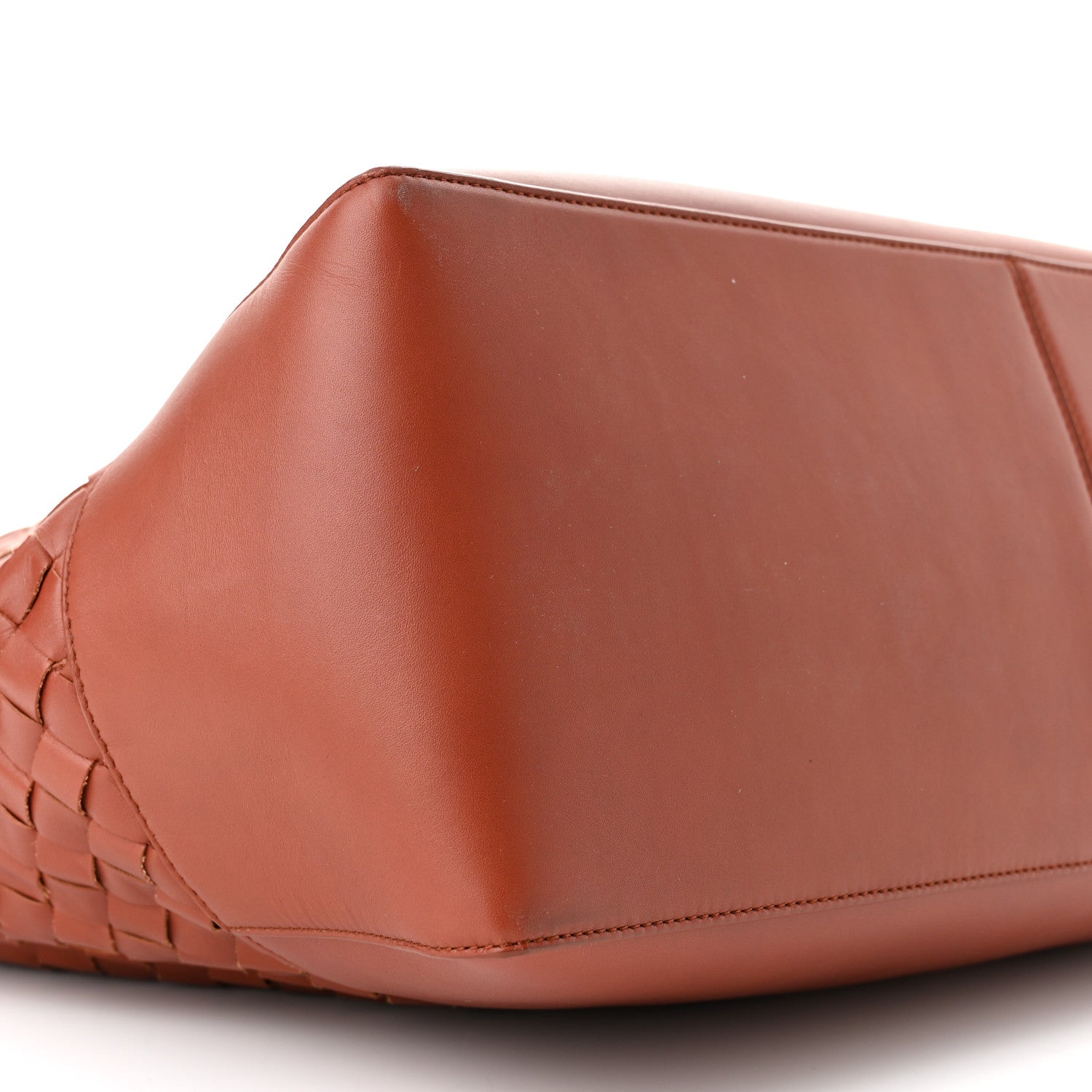 Bottega Veneta Nappa Intrecciato Tote Rust 8 of 9