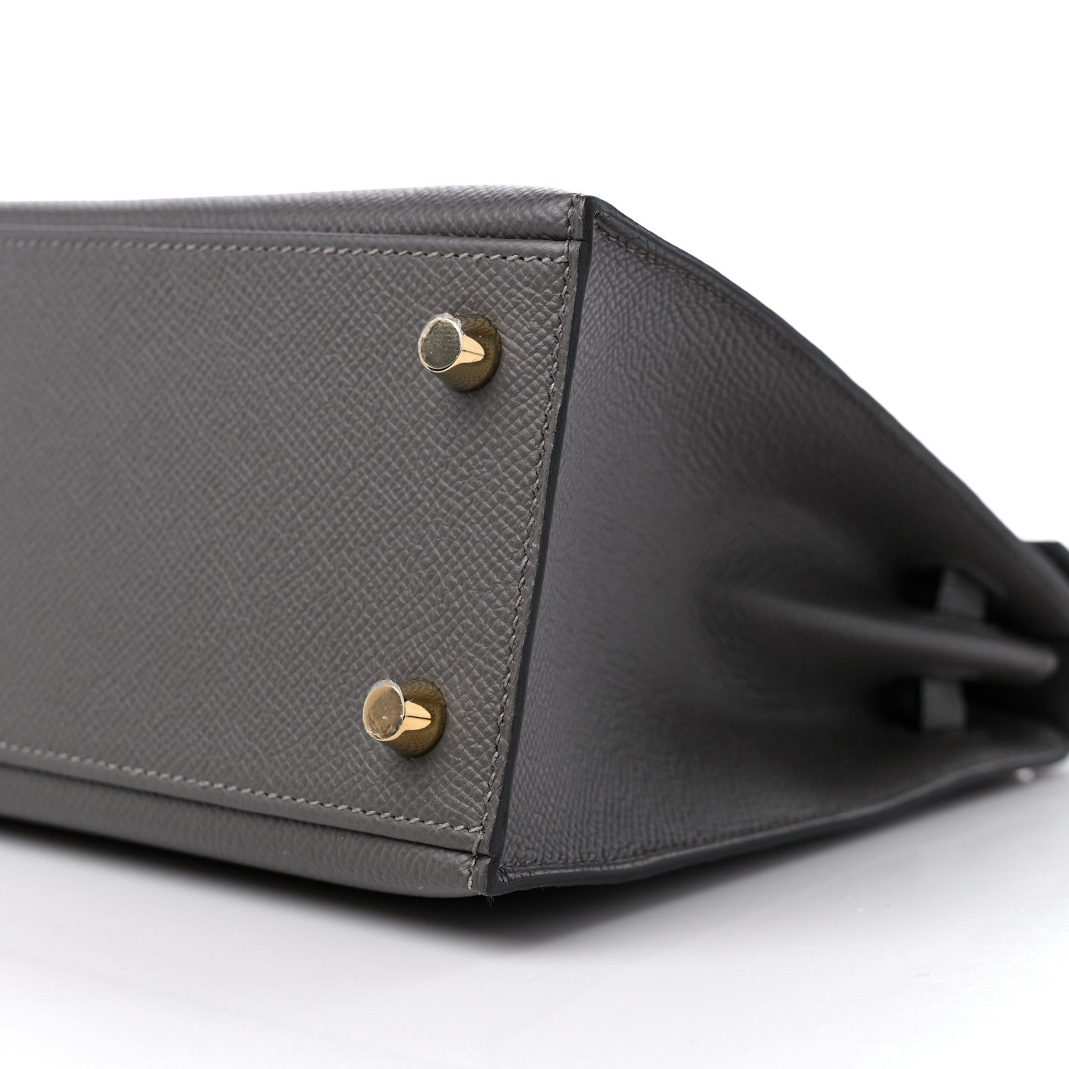 Hermes Epsom Kelly Sellier 25 Gris Meyer 9 of 10