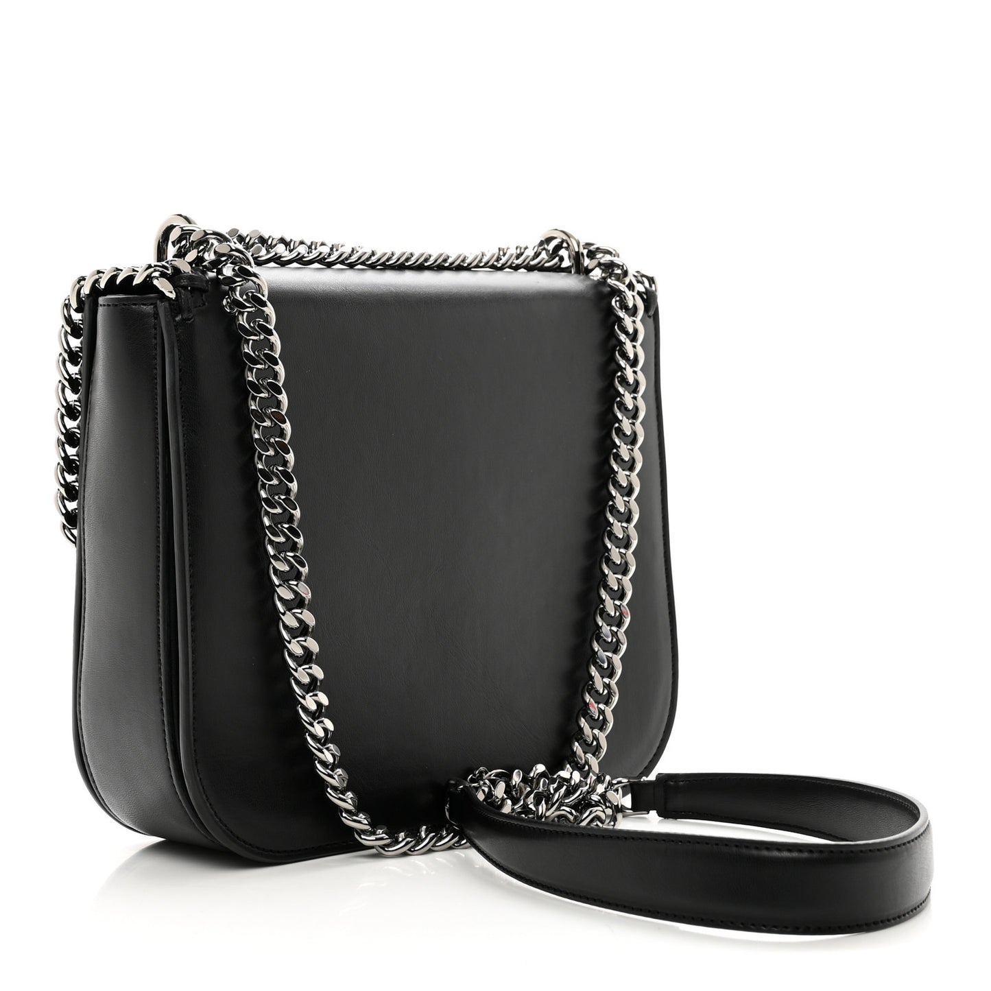 Eco Alter Nappa Medium Falabella Box Bird Shoulder Bag Black