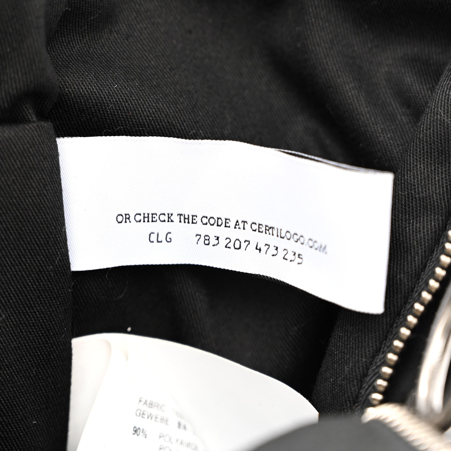 Off-White Canvas Logo Backpack Black Fuchsia 7 of 10