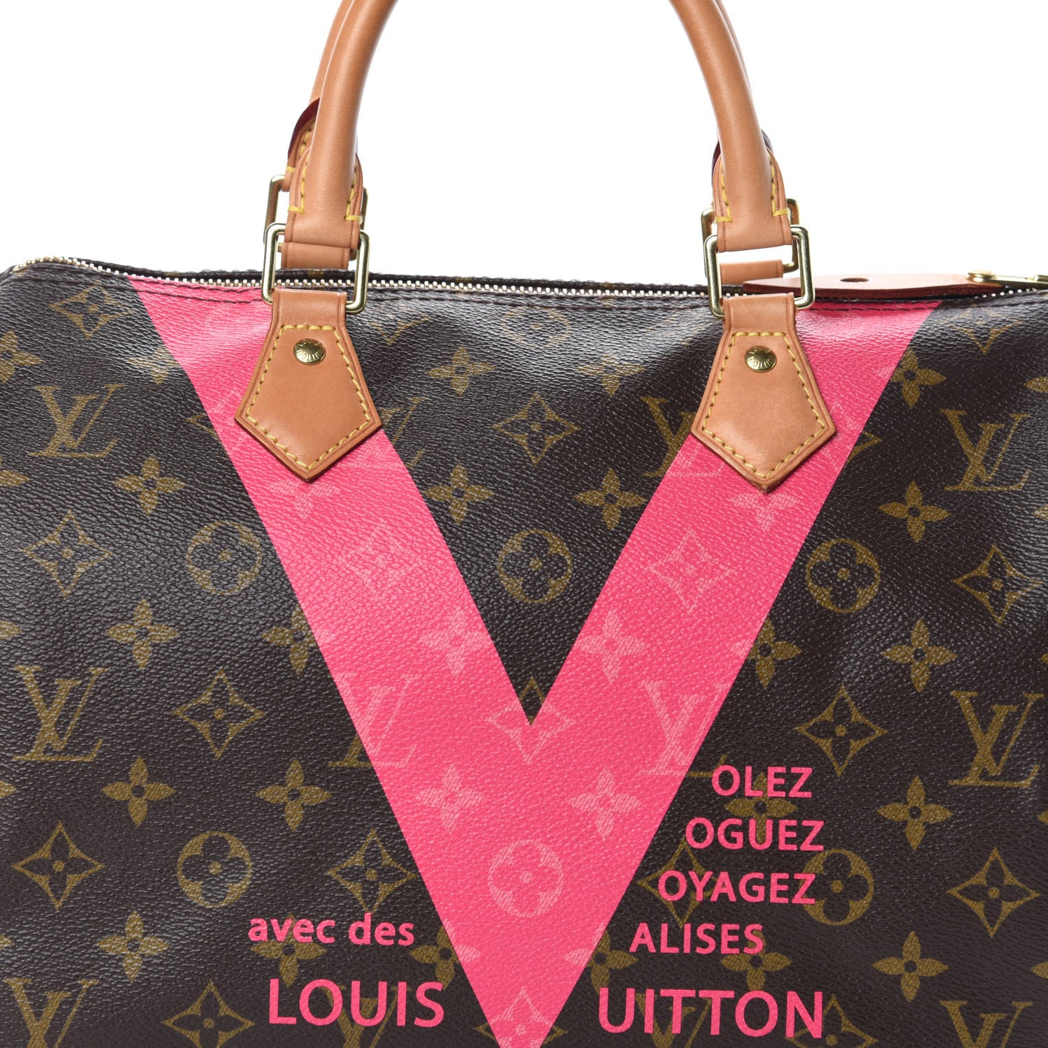 Louis Vuitton Monogram Speedy 30 V Grenade 6 of 9