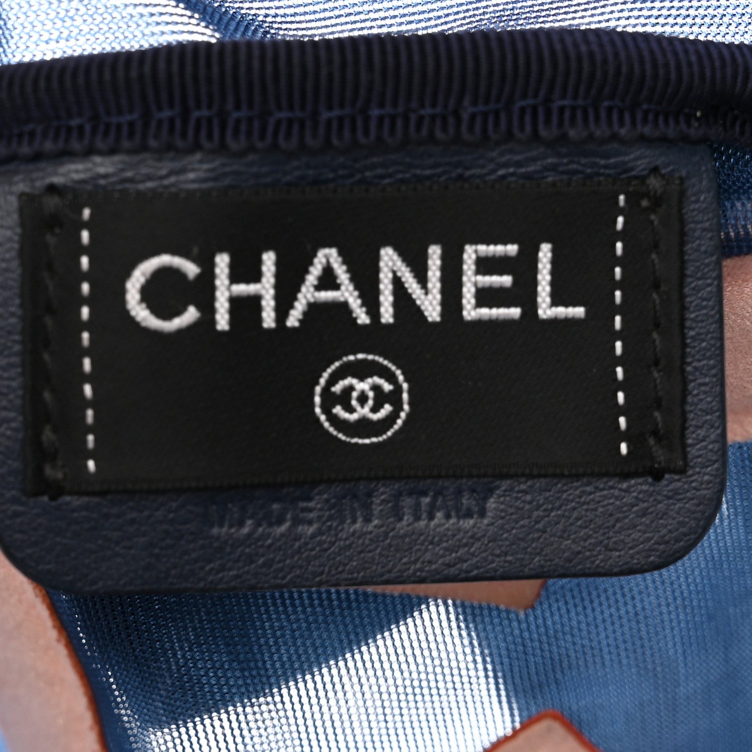 Chanel Mesh Small Doudoune Backpack Pink Blue 6 of 10