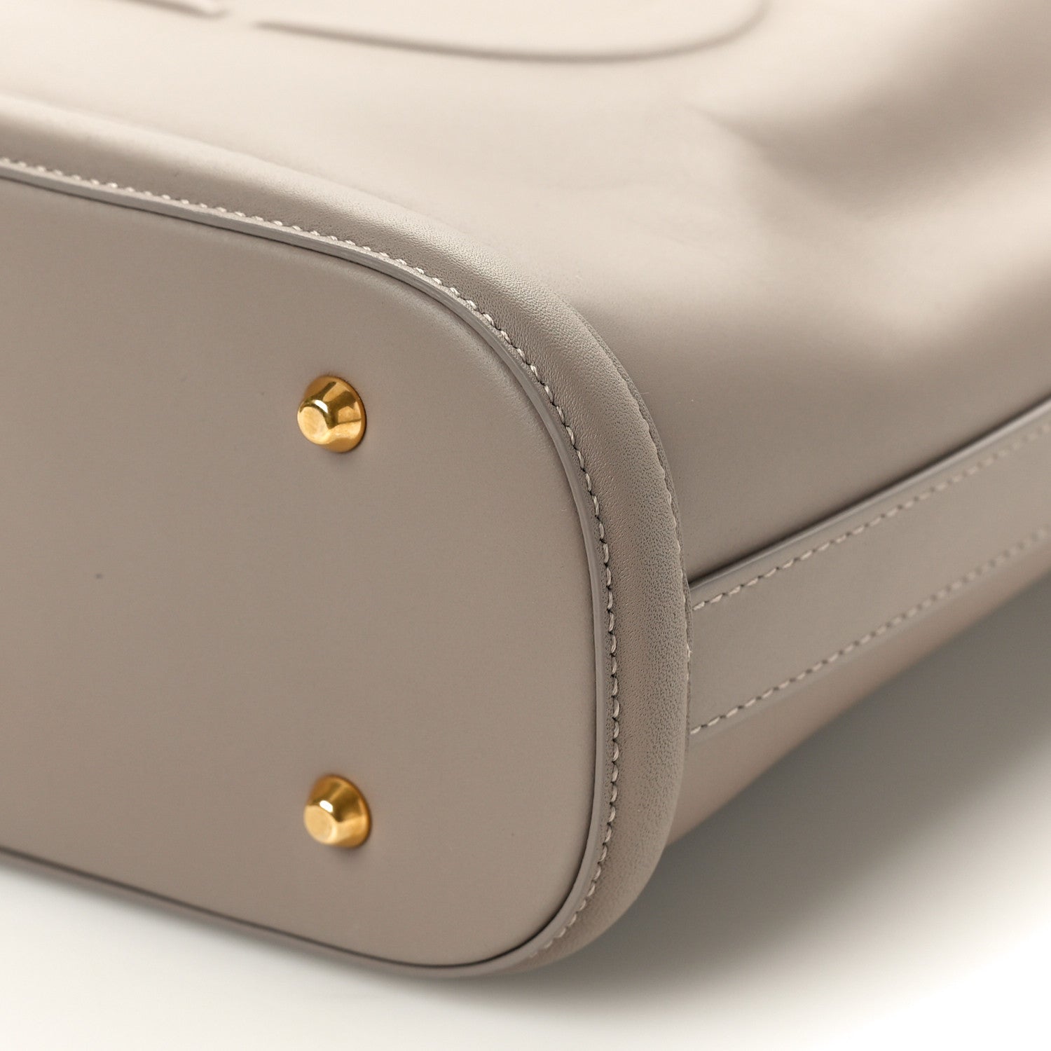 Christian Dior Calfskin CD Embossed Medium C'est Dior Bag Powder Beige 8 of 9