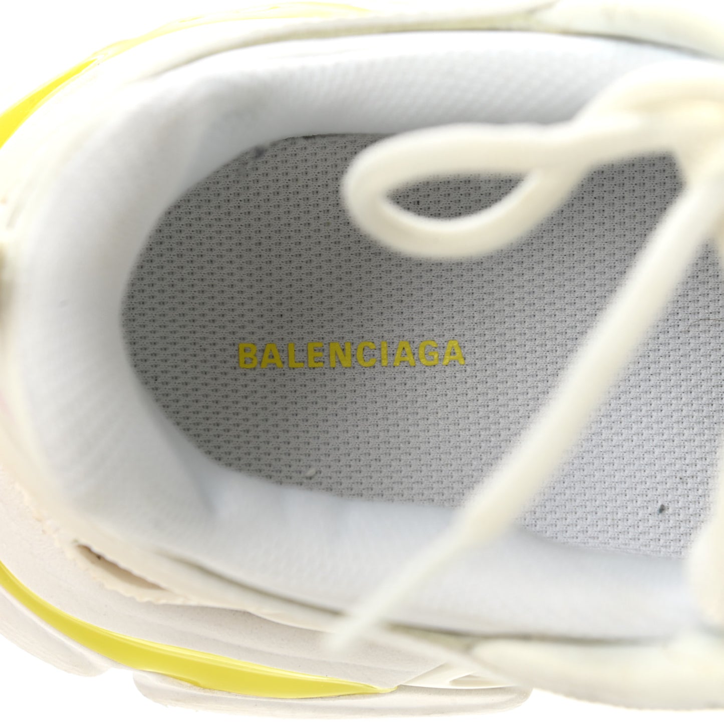Rubber Mesh Tri-Color Womens Track.2 Open Sneakers 40 Light Yellow Light Pink Light Blue