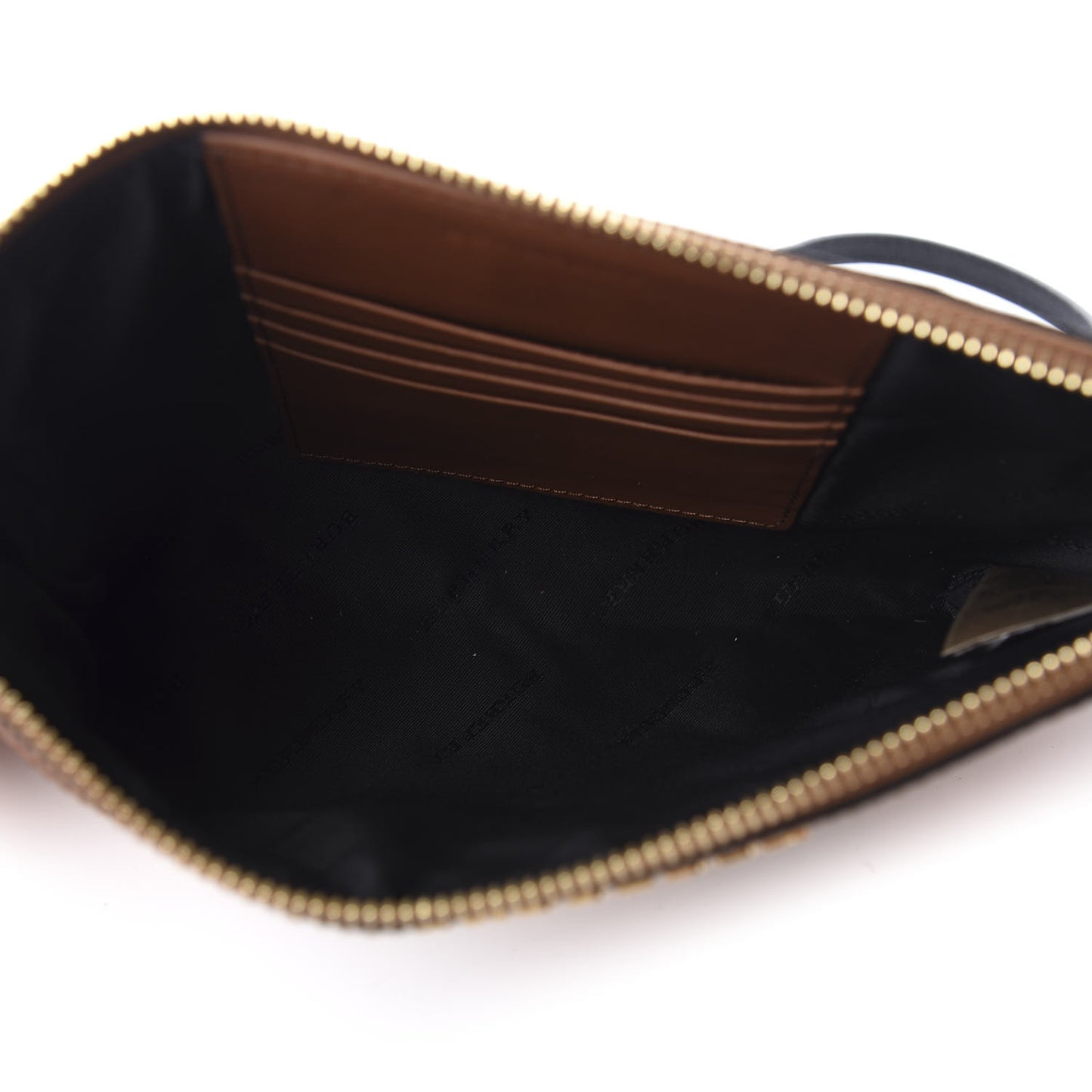Haymarket Check Peyton Crossbody Clutch Bag Toffee